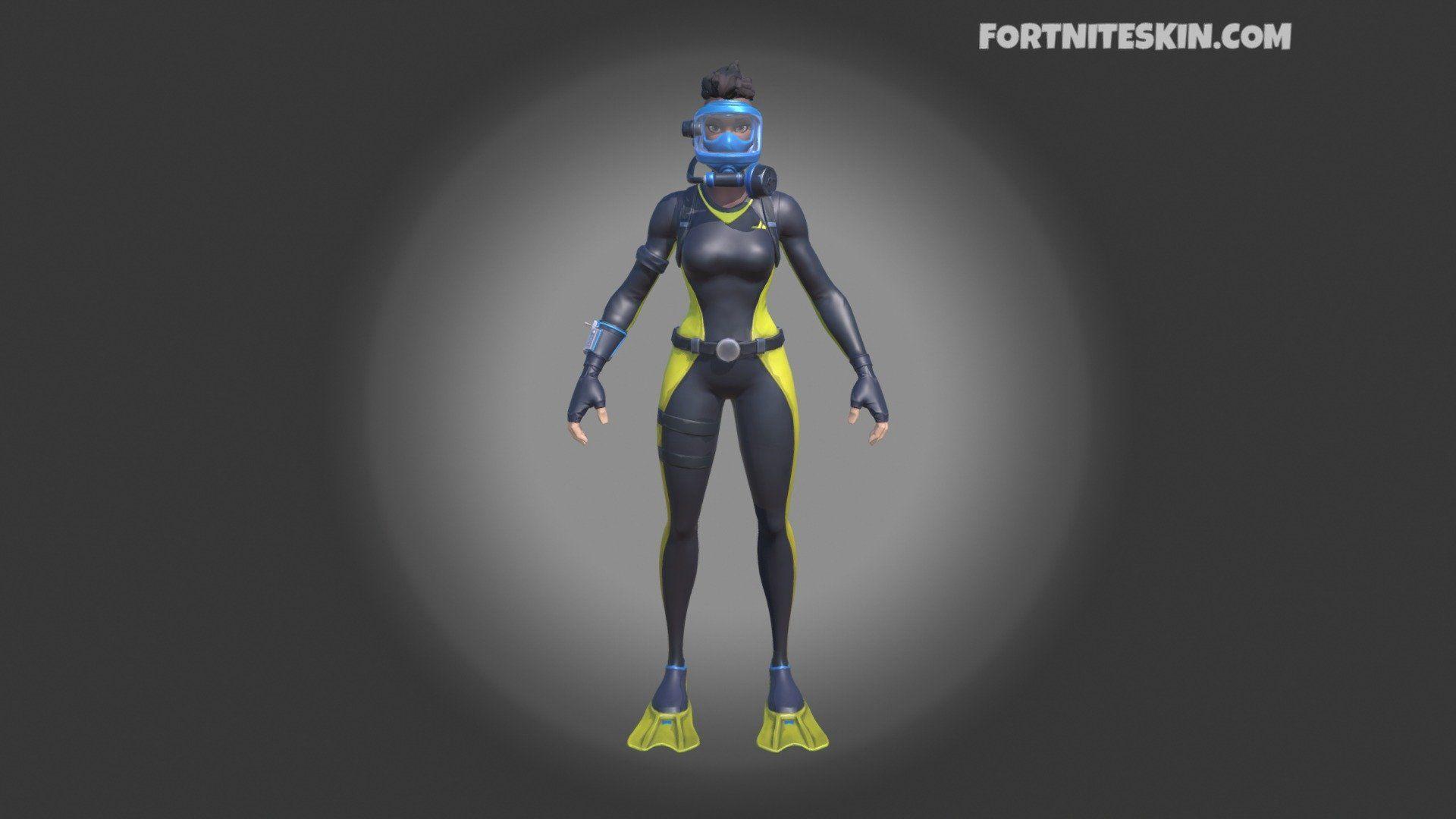 3D Models Tagged Fortnite Reef Ranger Outfit