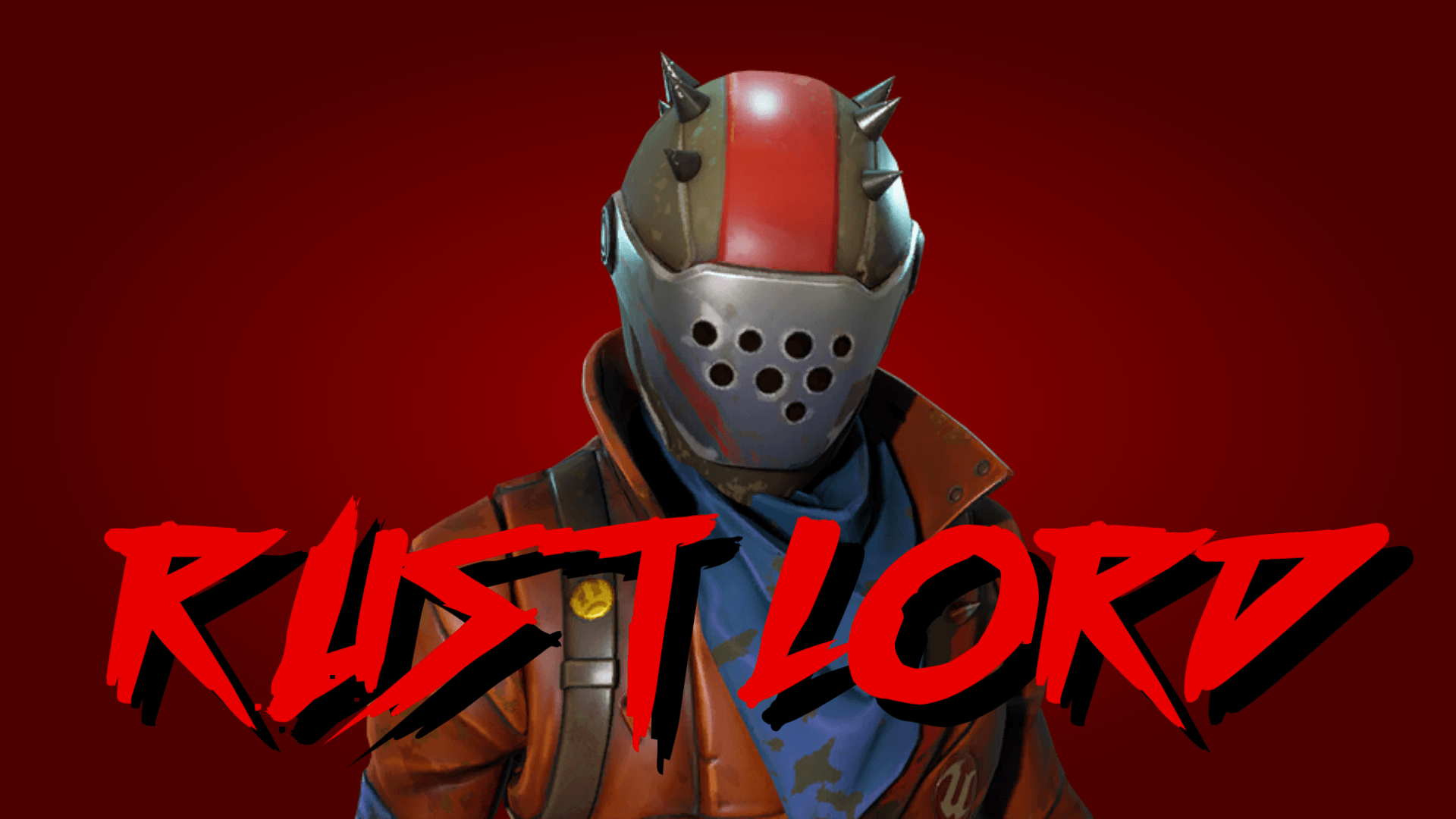 Wallpaper Of Rust Lord From Fortnite