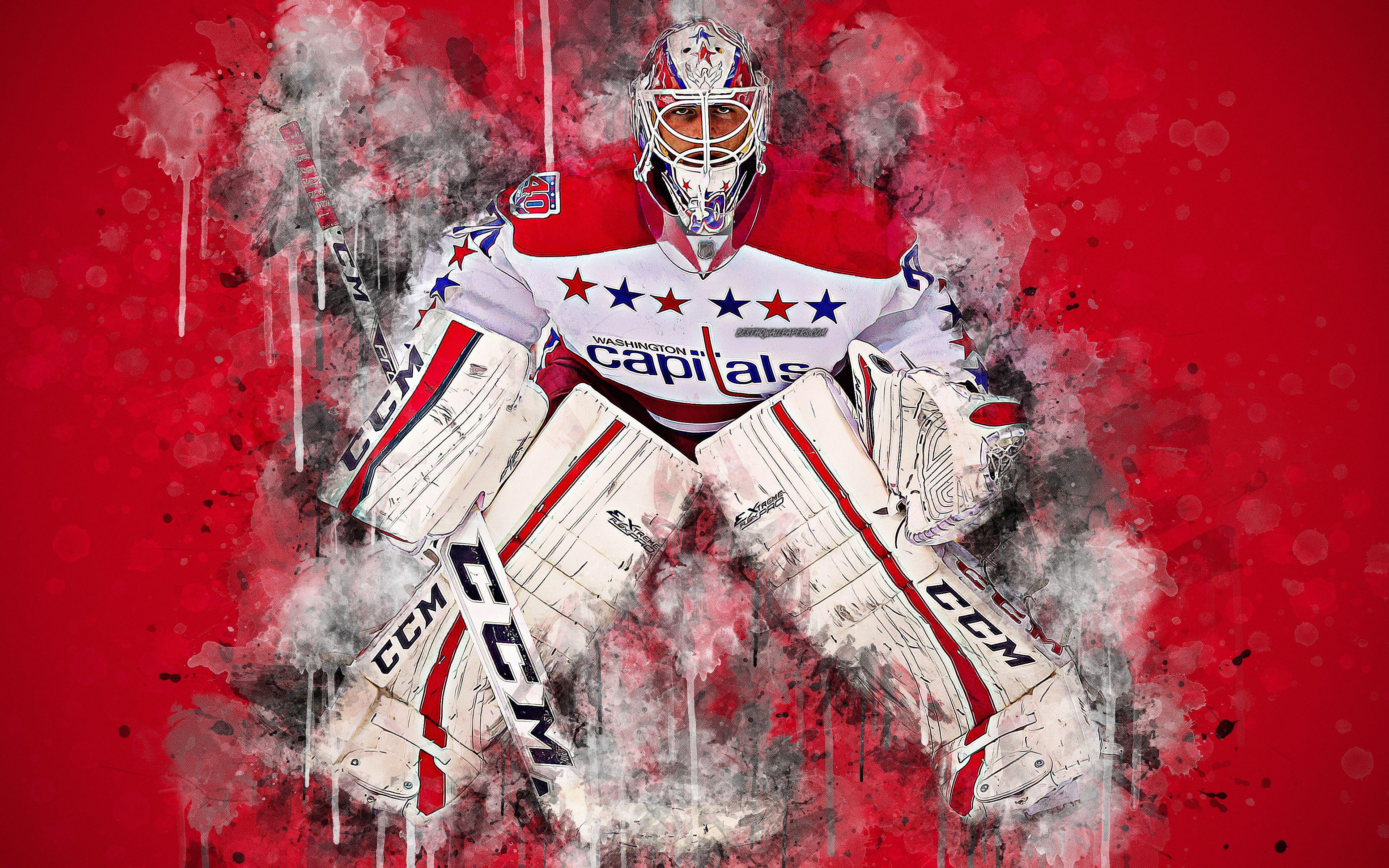 Download wallpaper Braden Holtby, 4k, Canadian hockey player