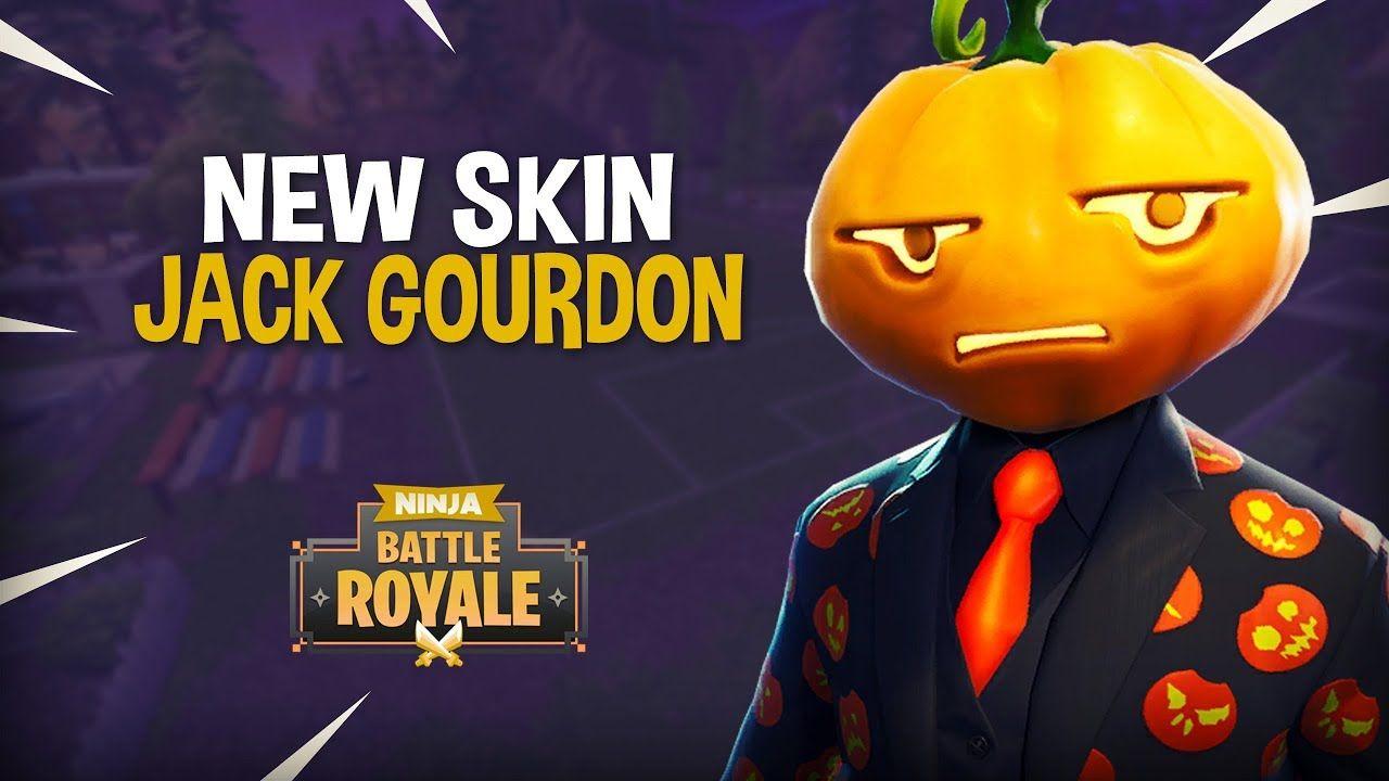 NEW* Jack Gourdon Skin!! Battle Royale Gameplay