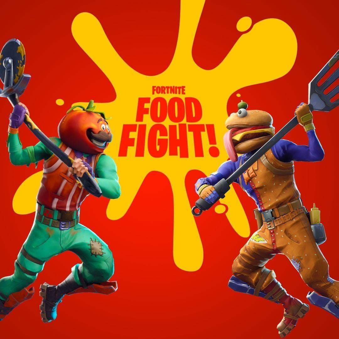 Playing Fortnite NEW MODE!!! Food Fight!!!. buzzybuzz. Epic games