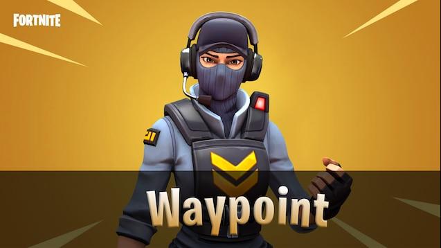 Waypoint Fortnite wallpaper
