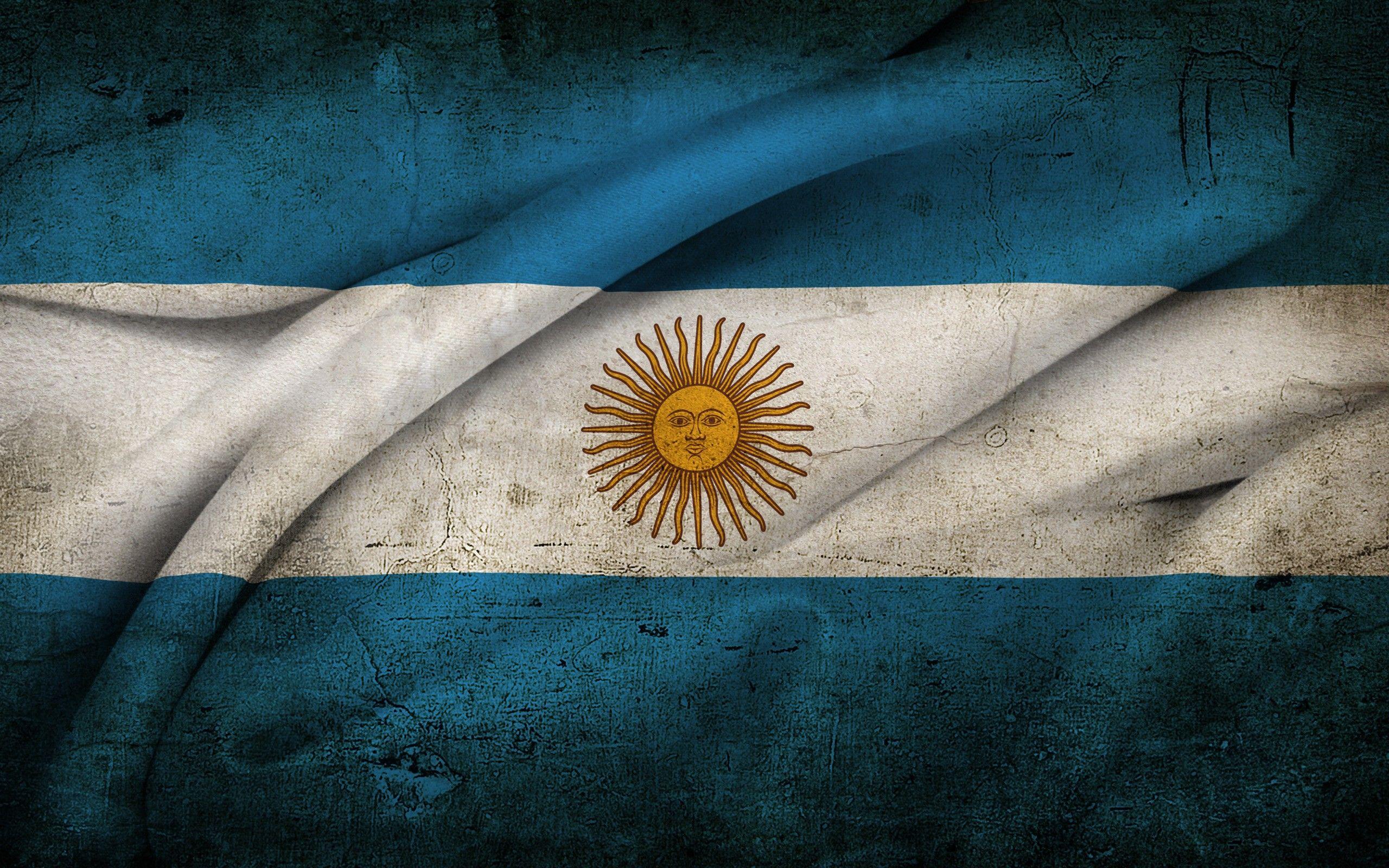 Flag Of Argentina HD Wallpaper