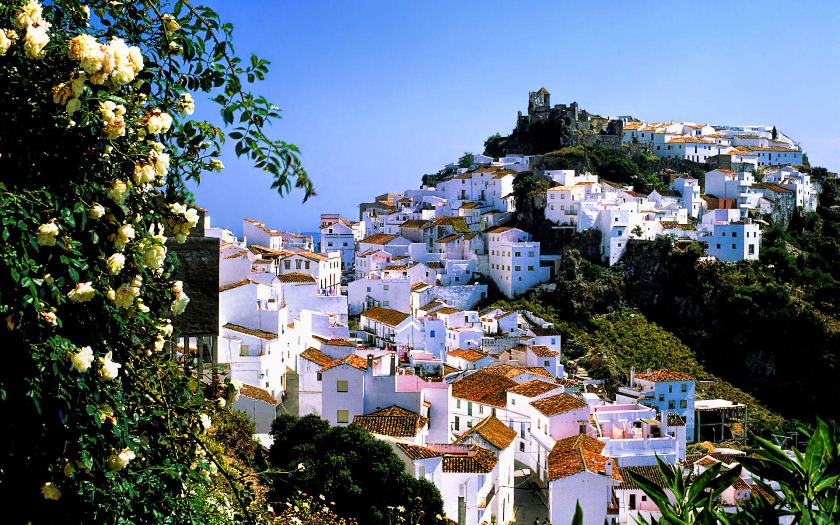 White Village of Casares, Malaga Province, Andalucia, Southern Spain
