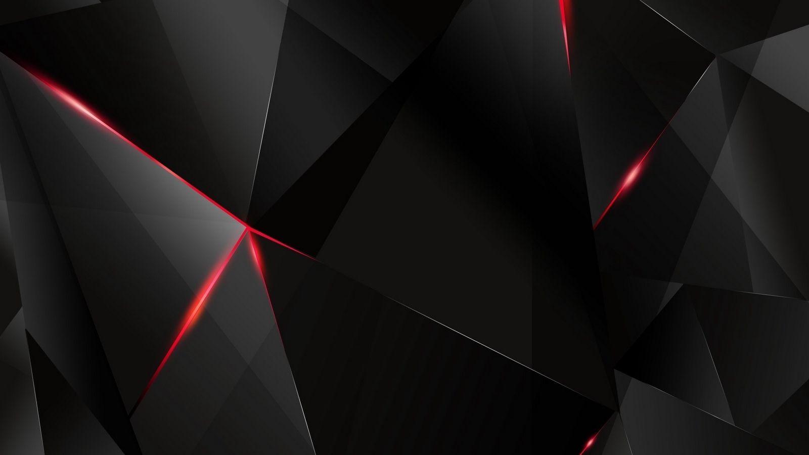 Download wallpaper 1600x900 black, light, dark, figures widescreen