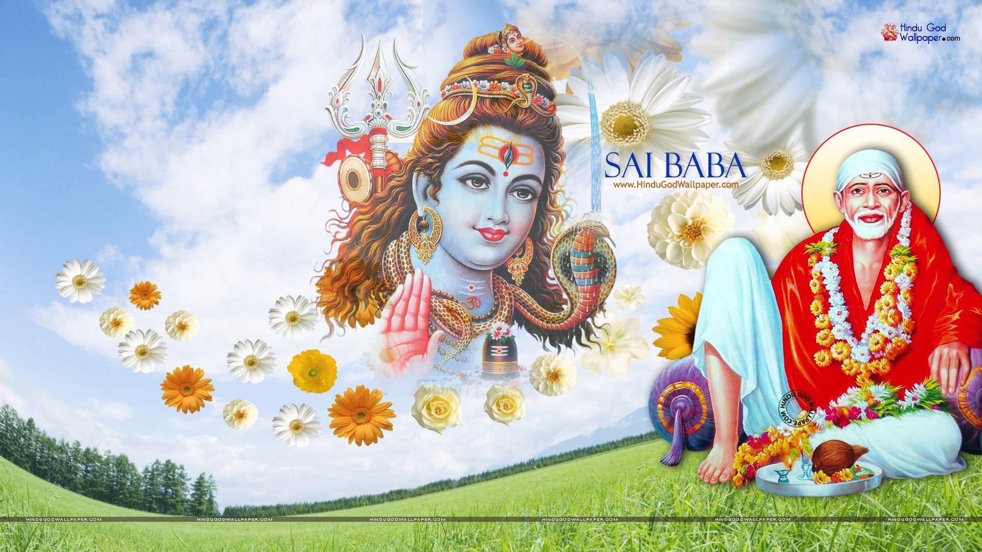 1080p Sai Baba HD Wallpaper Image Full Size Free Download