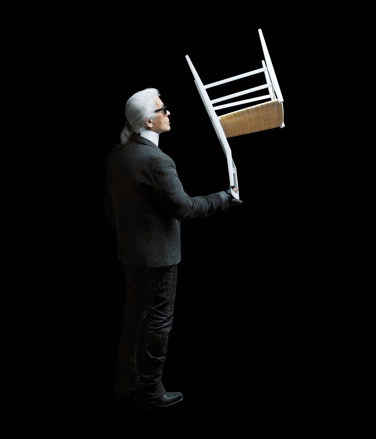 Karl Lagerfeld snaps Cassina furniture for a new art book. Wallpaper*