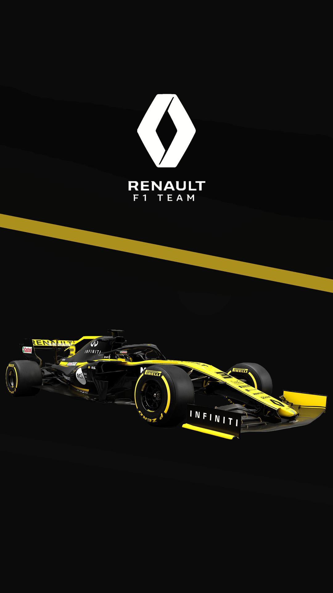 Renault 2019 phone wallpaper I made