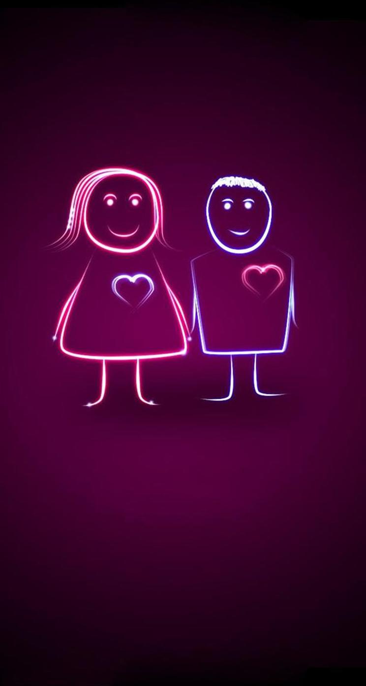 Free Cute Couple Wallpaper For iPhone, Download Free Clip Art, Free