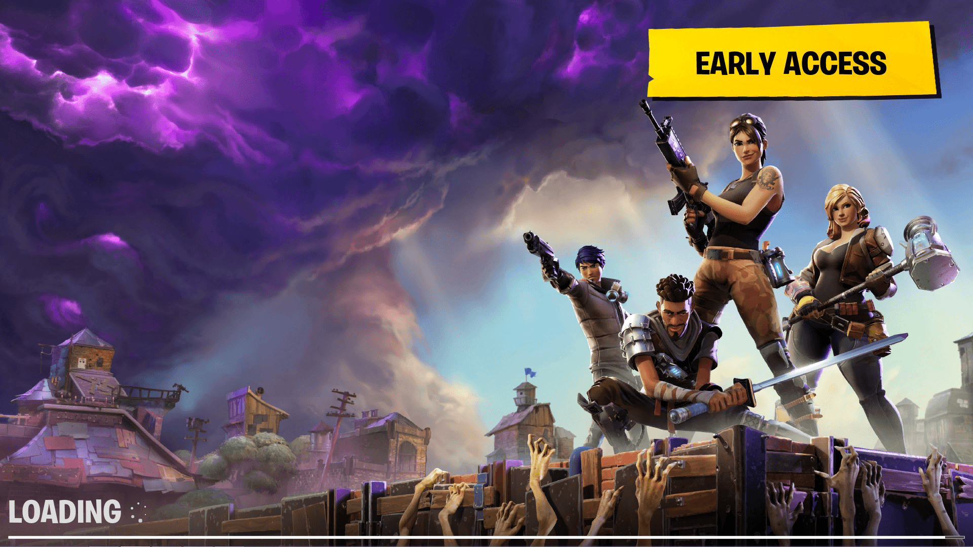 Just installed the game. Can't get past this first loading screen no