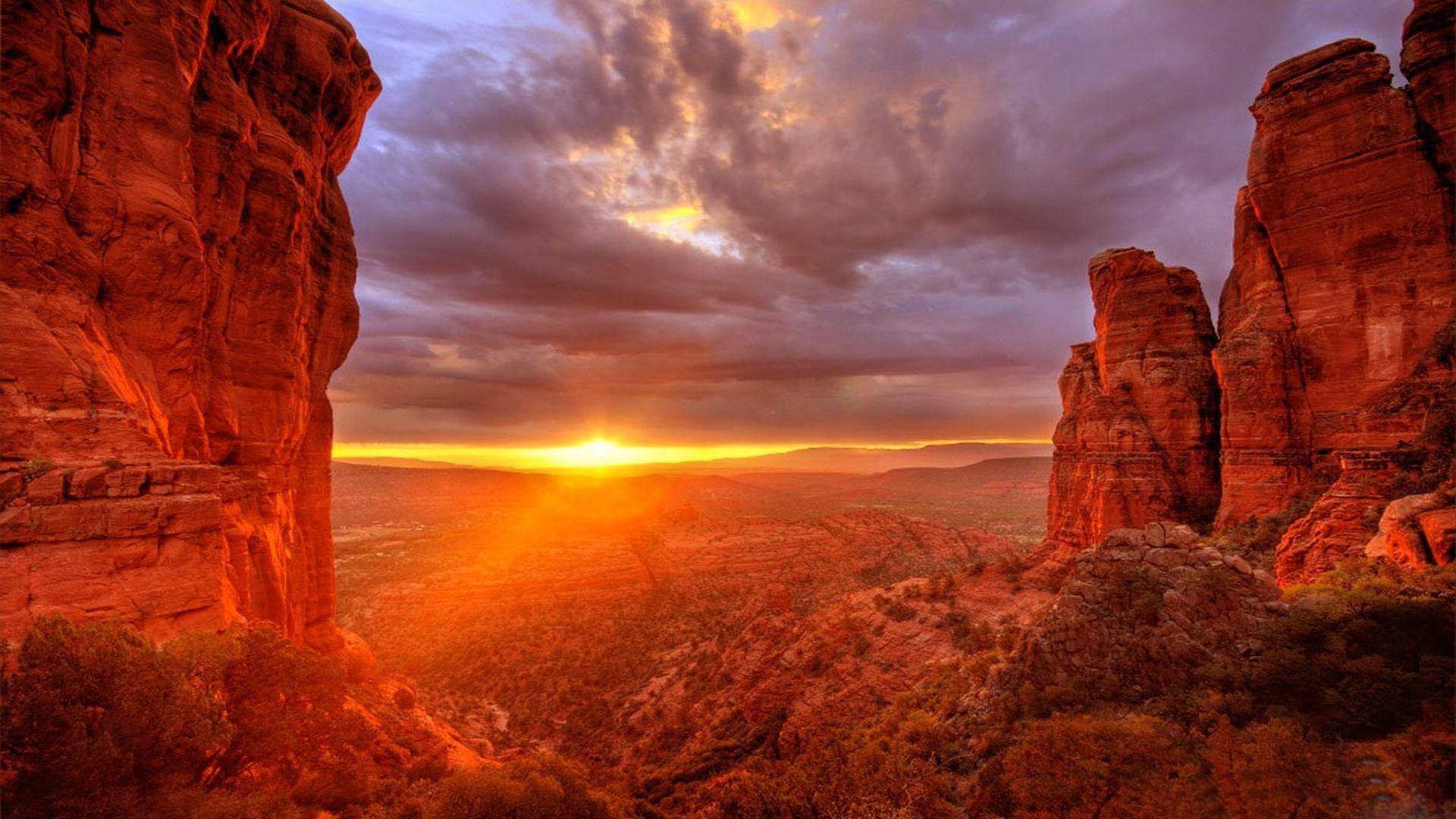 Wallpaper.wiki Beautiful Arizona Sunset Image Download PIC