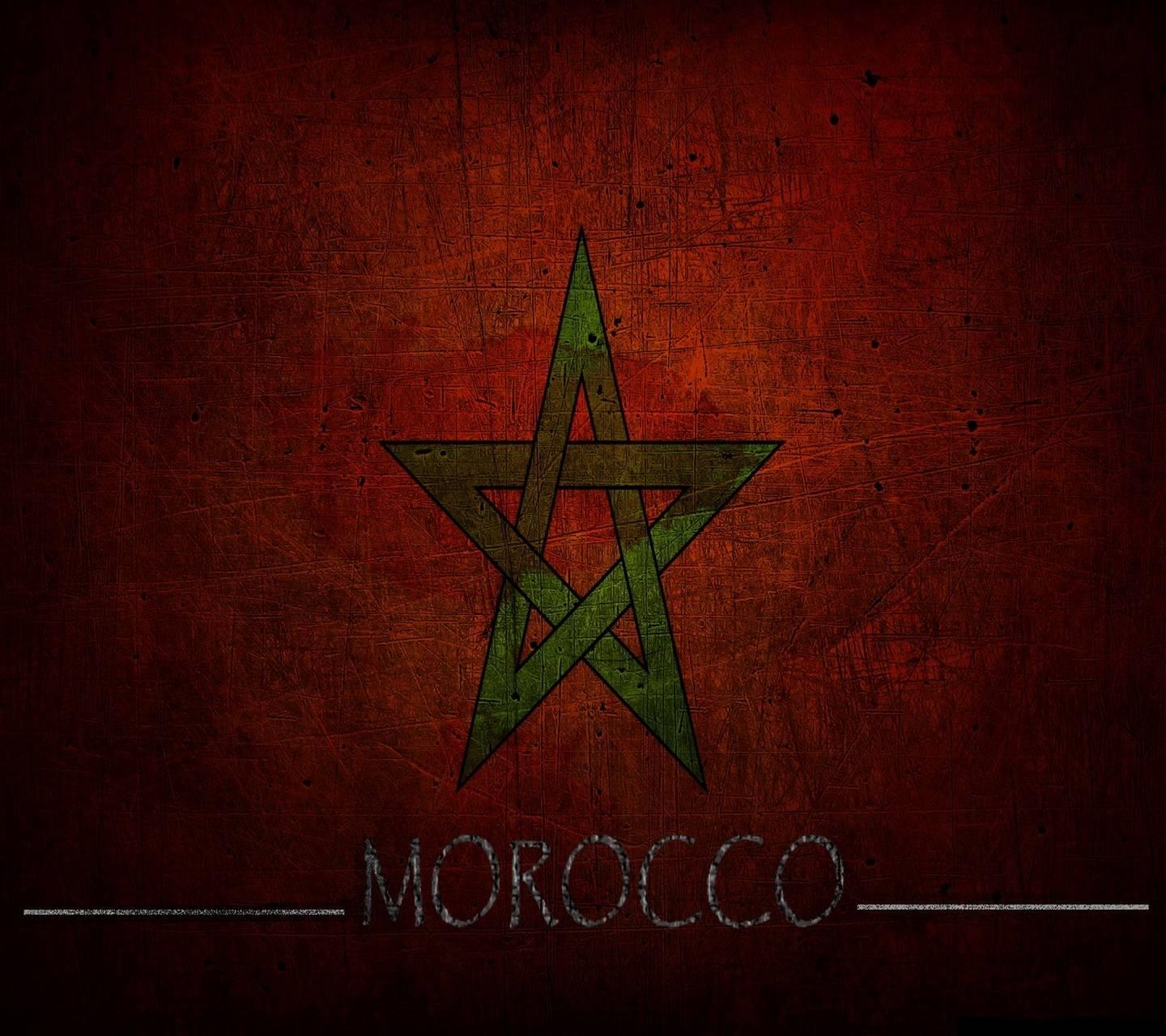 Moroccan Flag Wallpaper