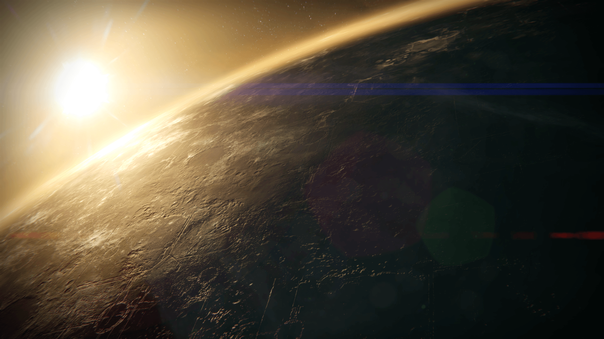 Wallpaper of the 6 areas we can orbit