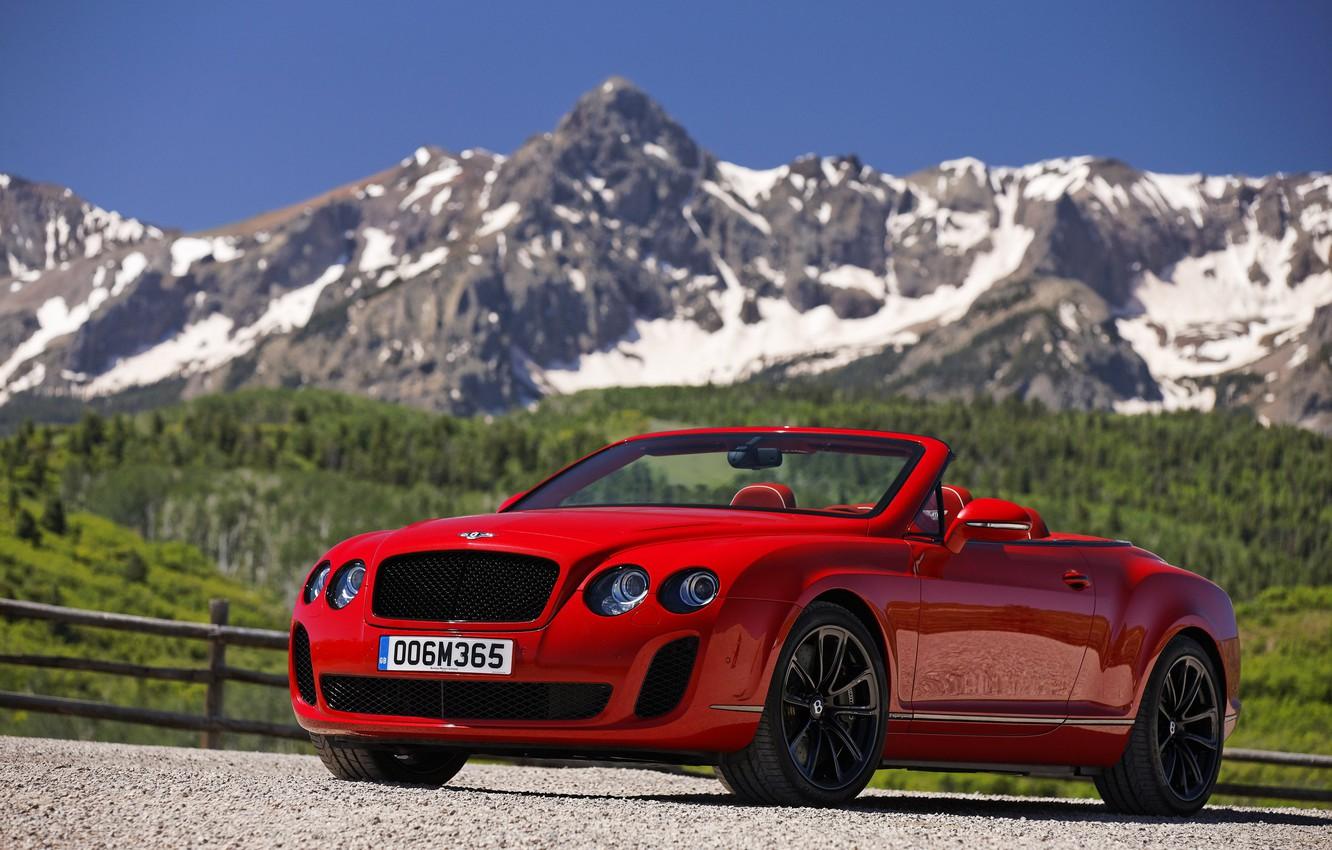 Wallpaper mountains, red, Bentley image for desktop, section