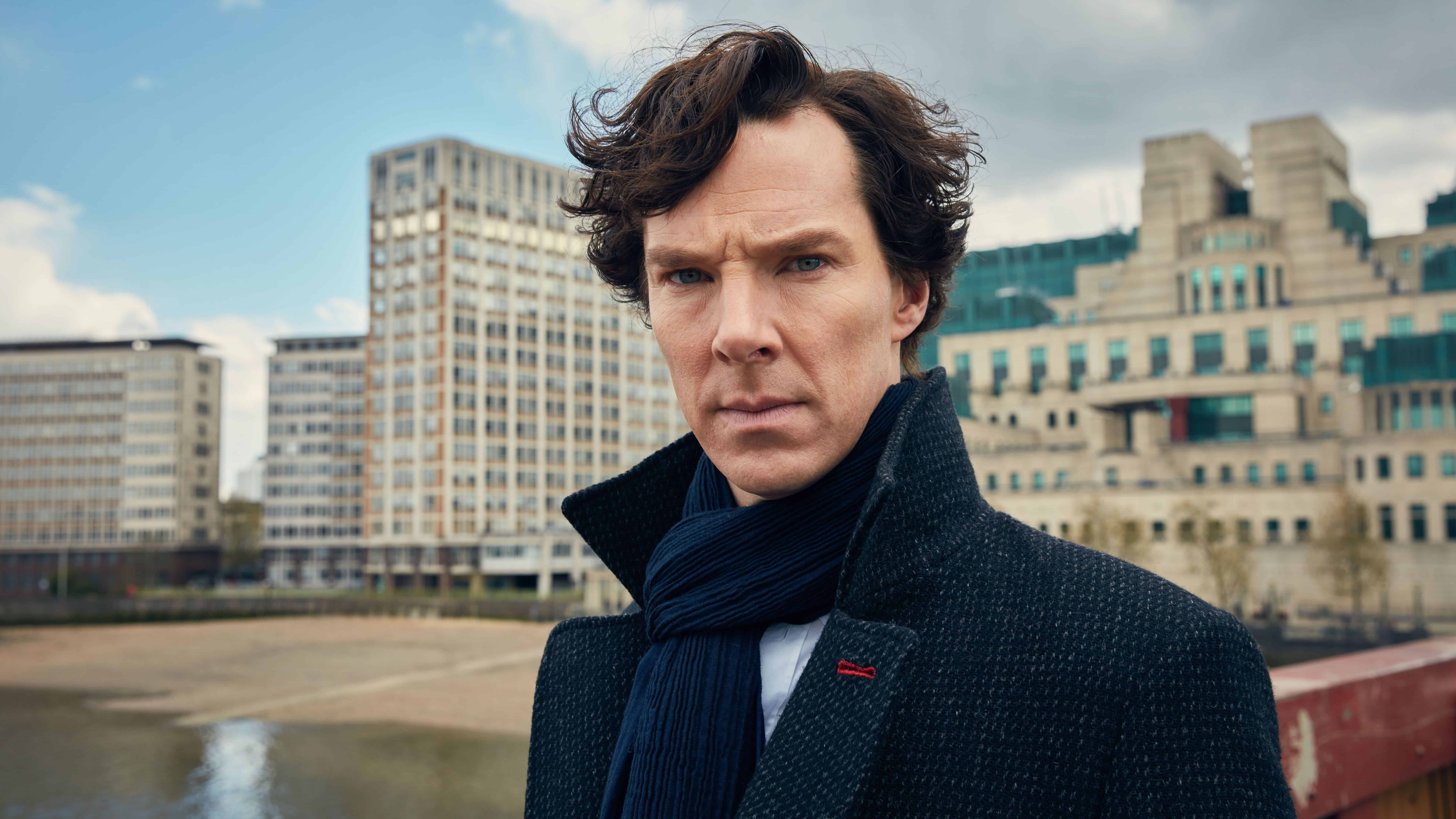Sherlock Benedict Cumberbatch UHD 8K Wallpaper