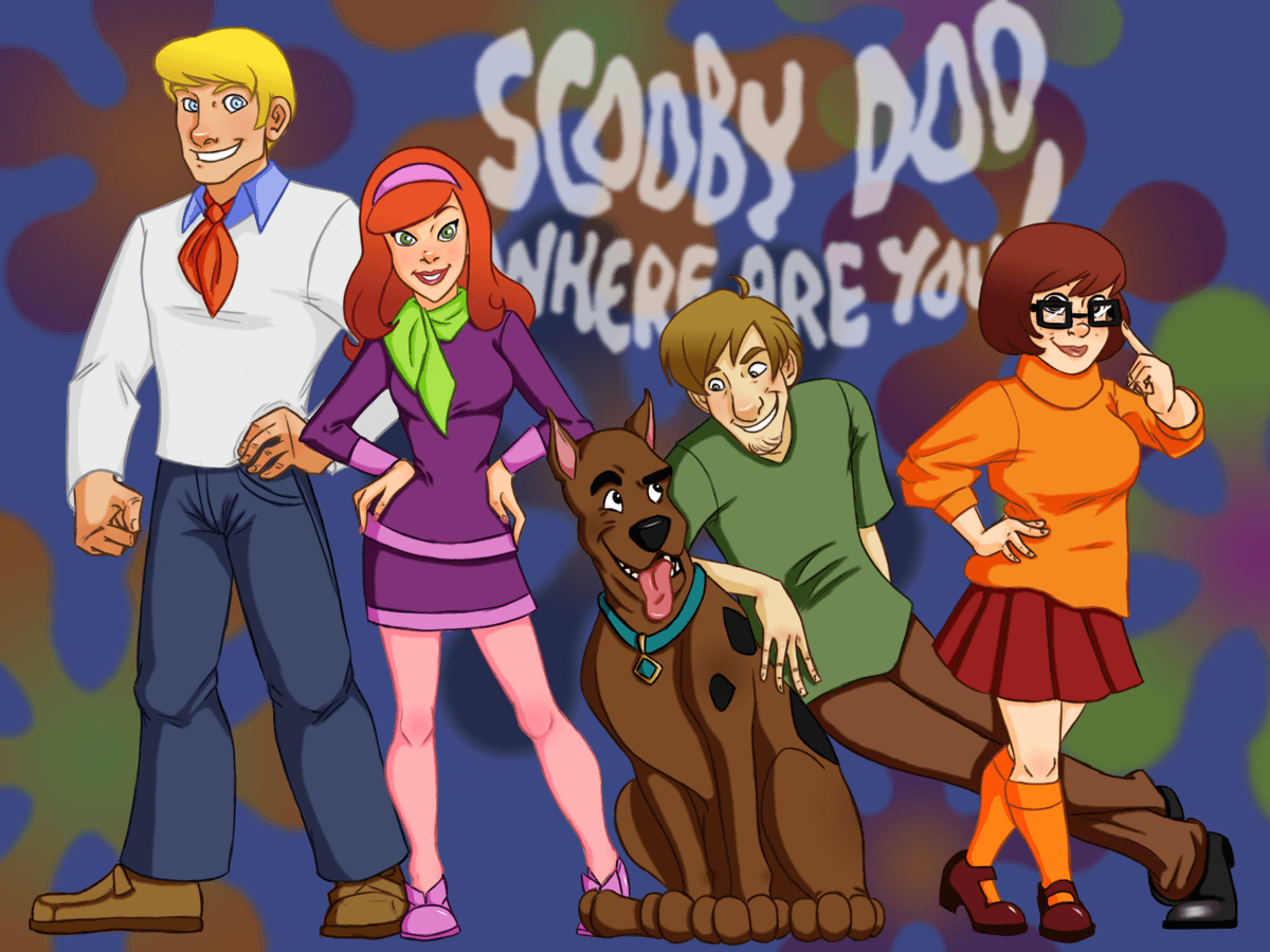 Scooby Doo Where Are You HD Background for MacBook