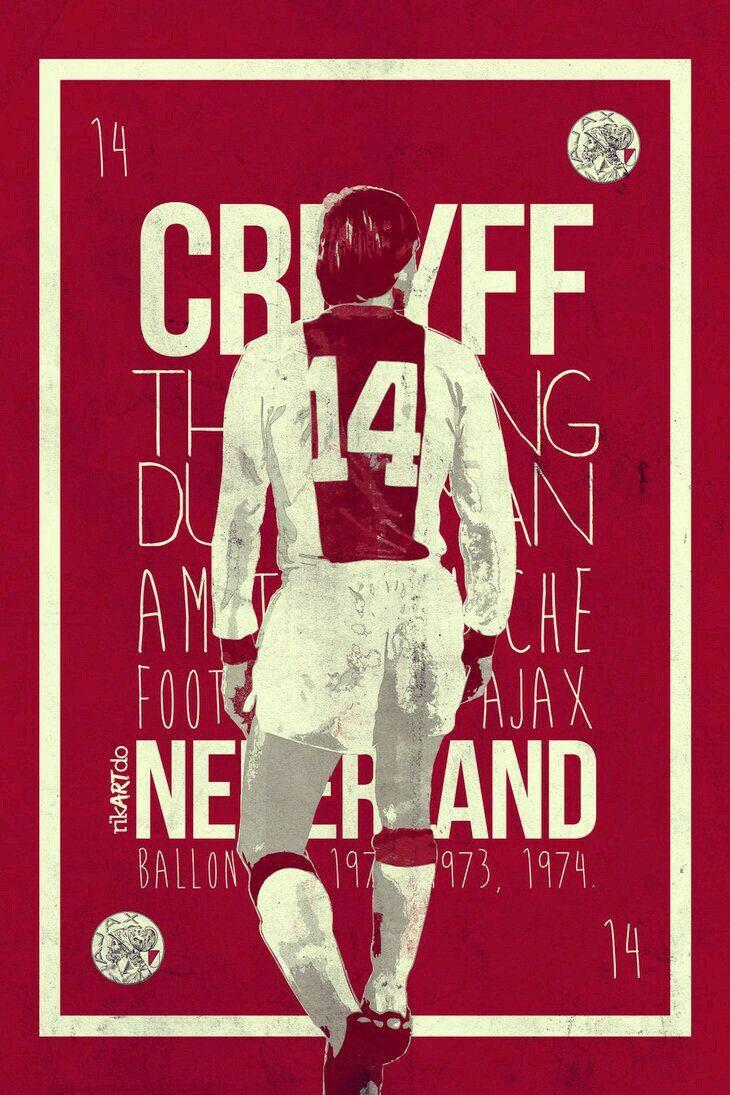 Johan Cruyff of Ajax Amsterdam wallpaper. Football