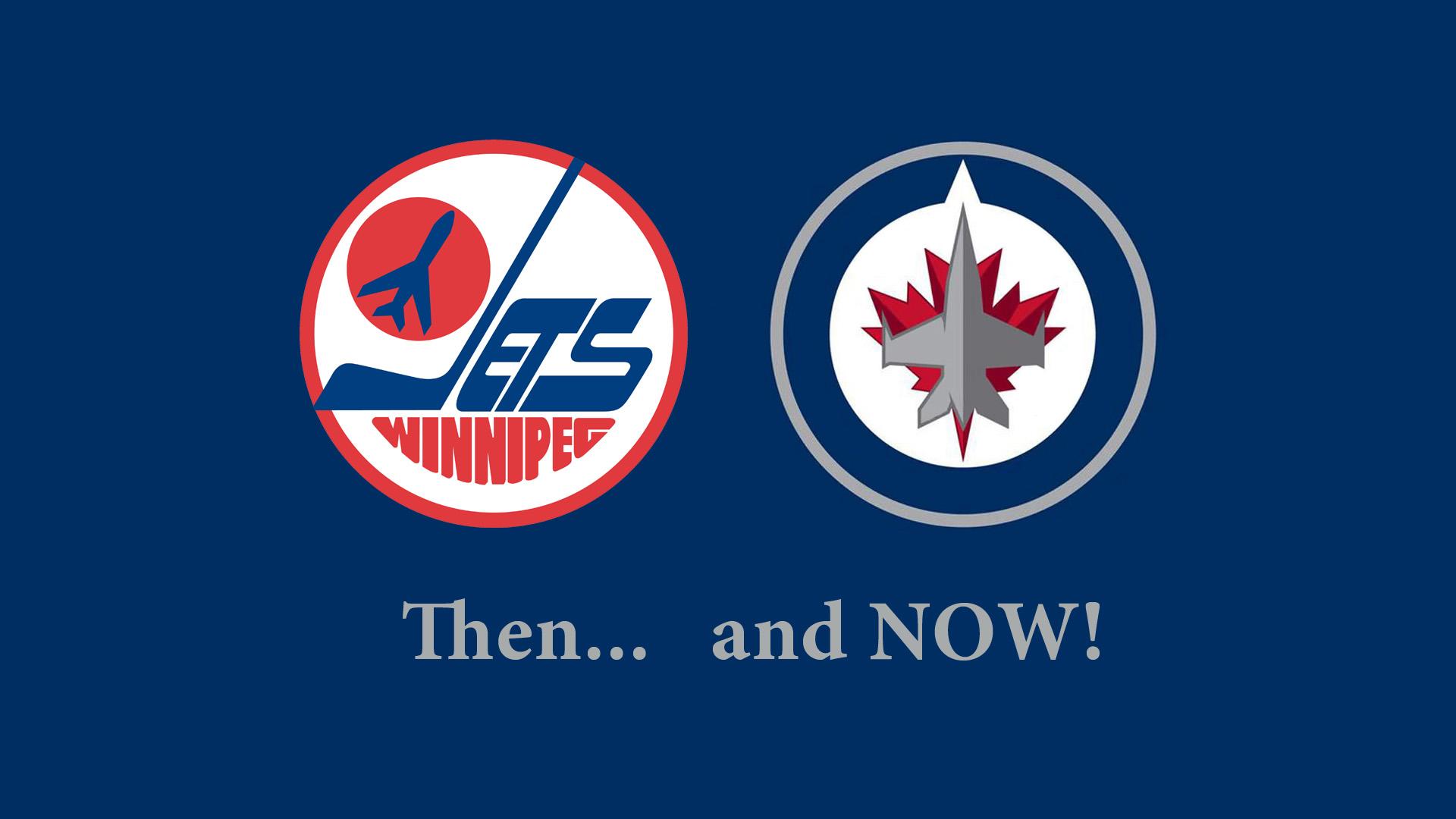 1920×1080 Winnipeg Jets Old New RCAF Logo Blue wallpaper