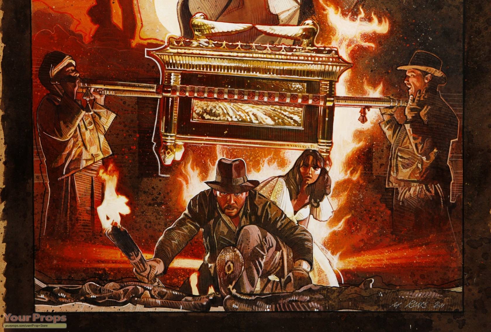 Raiders of the Lost Ark Background