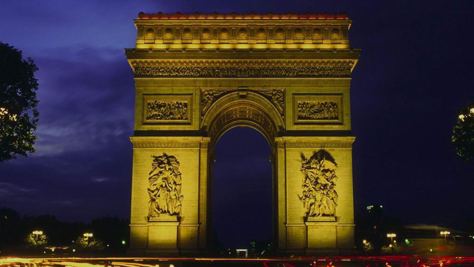 Arc De Triomphe Tourism Wallpaper. Travel HD Wallpaper