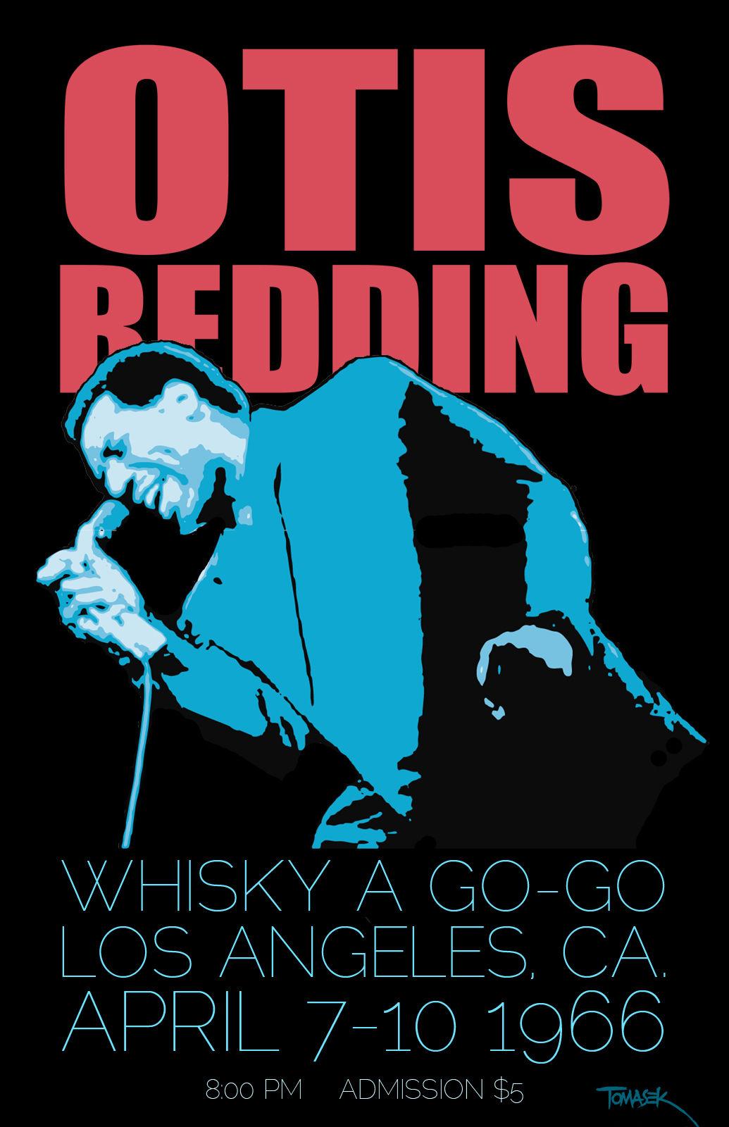 Otis Redding 1966 Tour Decor Art Silk Poster 24x36inch 24x43inch