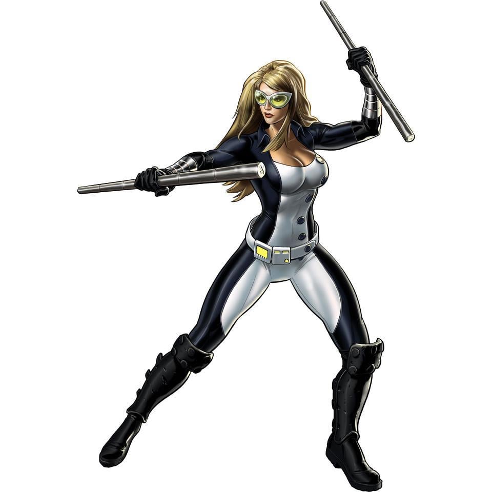 Official suit for Mockingbird (and yes, she's blonde!)