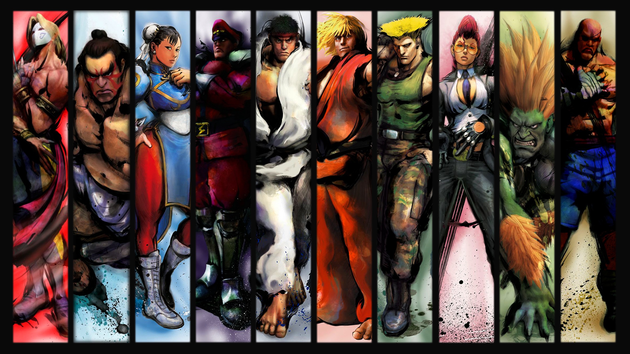 Street Fighter II Wallpaper HD Background