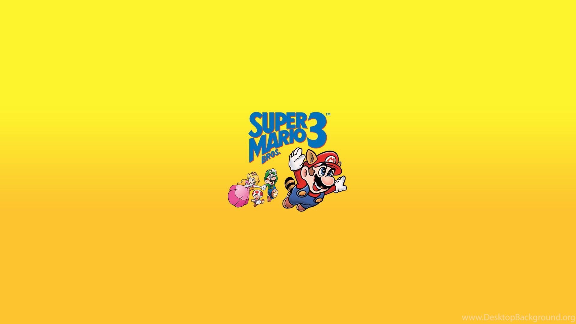 Super Mario Bros 3 By ORANGEMAN80 Desktop Background