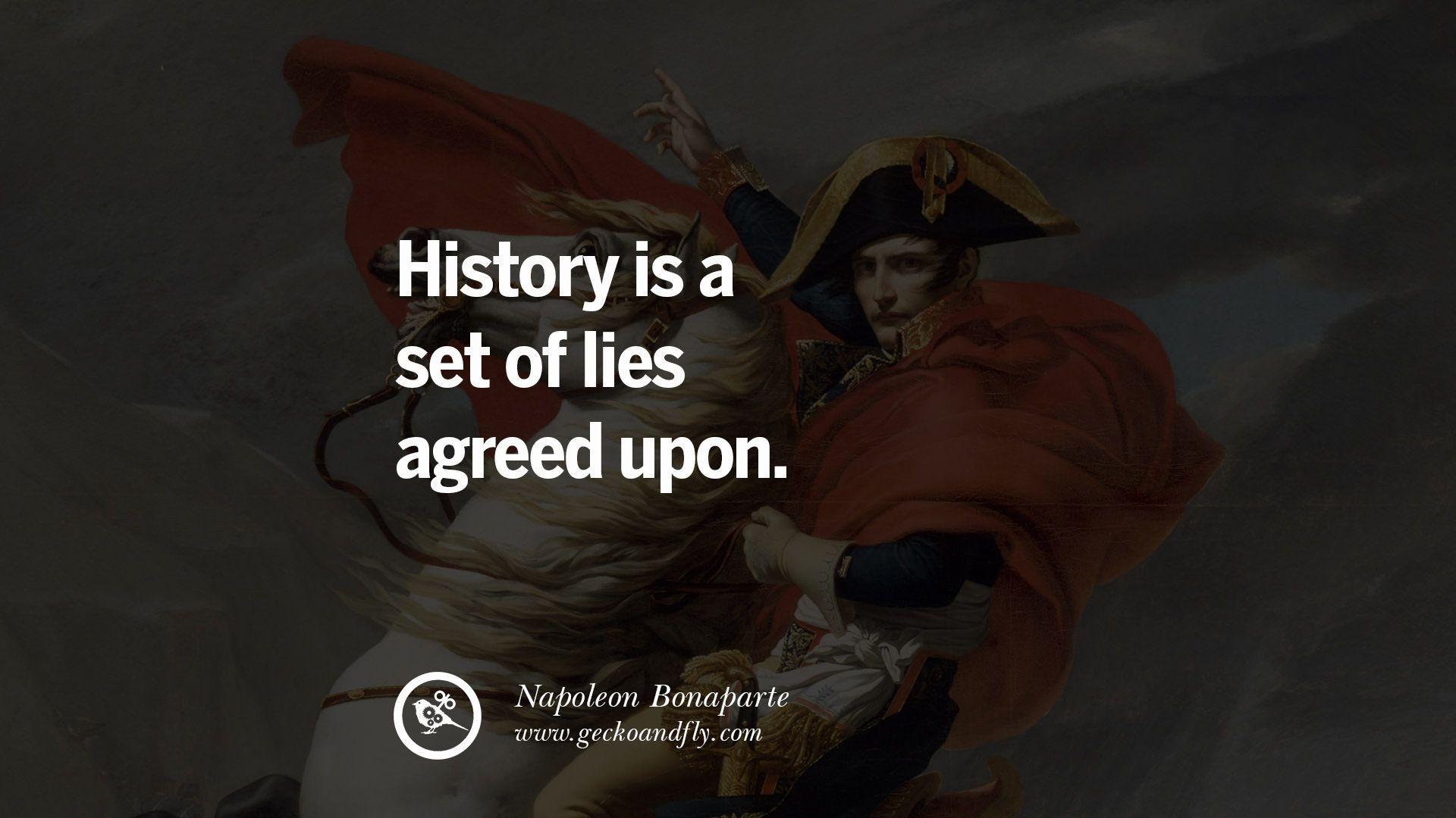 Napoleon Bonaparte Quotes On War, Religion, Politics