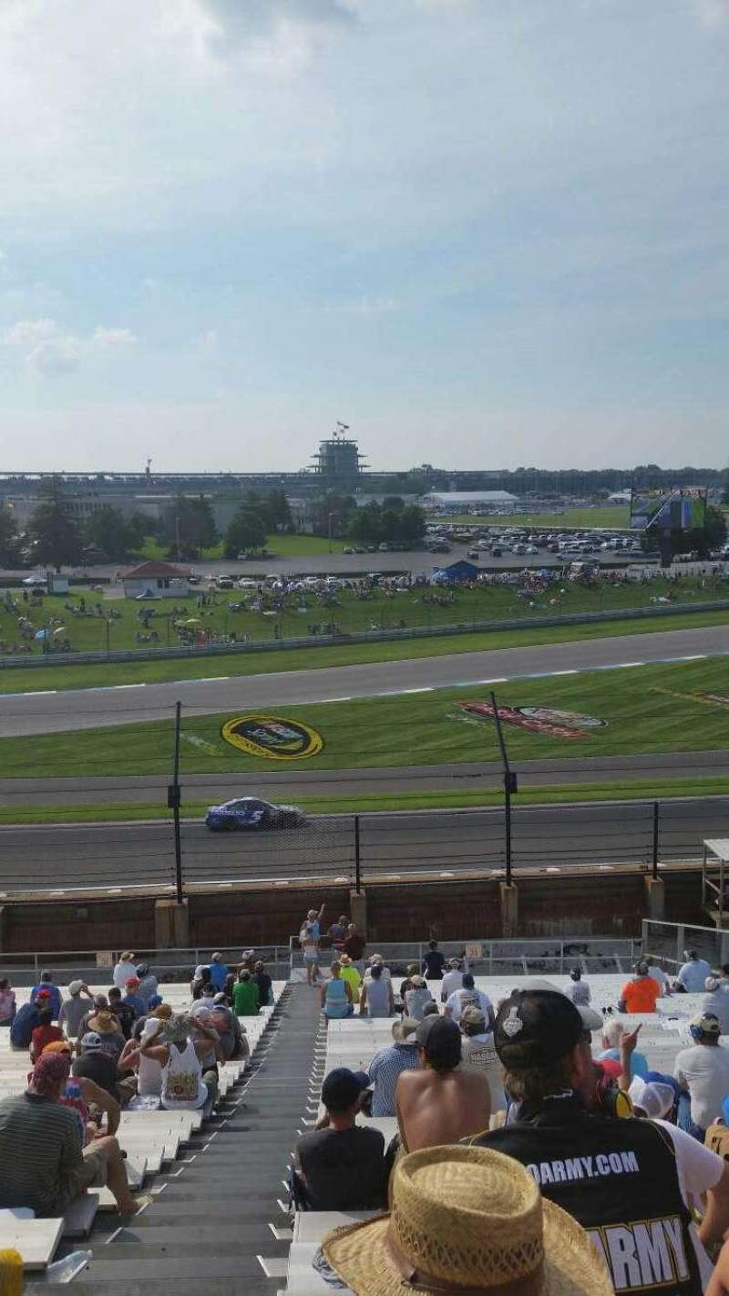 Indianapolis Motor Speedway, section row QQ, seat 1