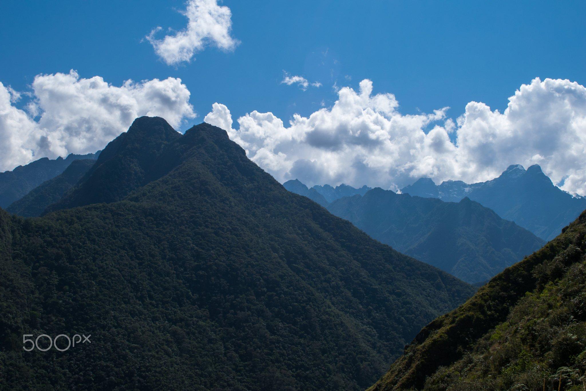 Inca Trail Peru HD wallpaper