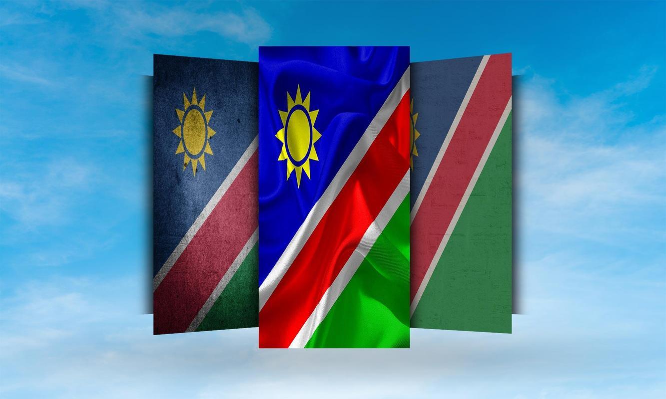 Namibia Flag Wallpaper for Android