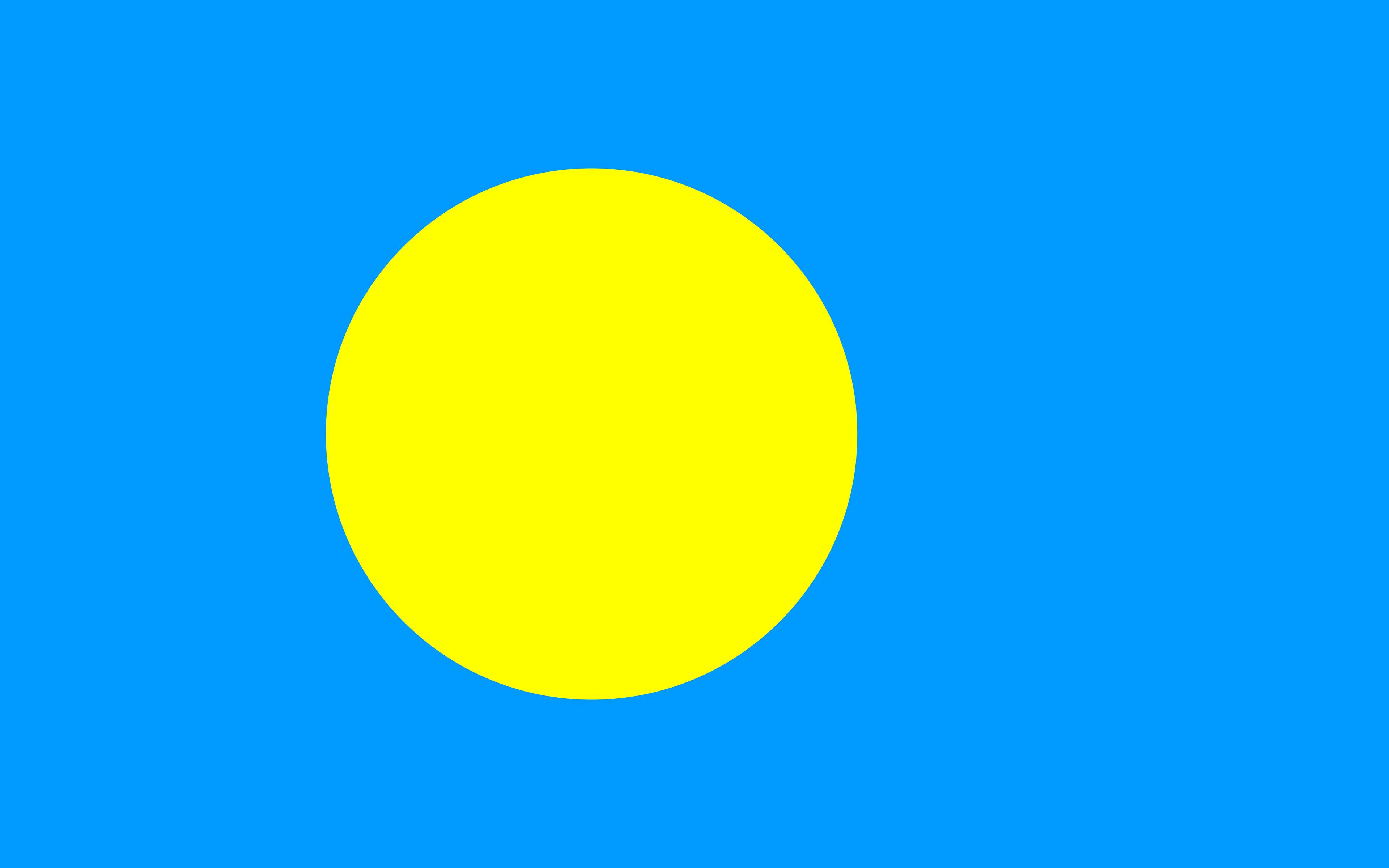 Picture Palau Flag 3840x2400