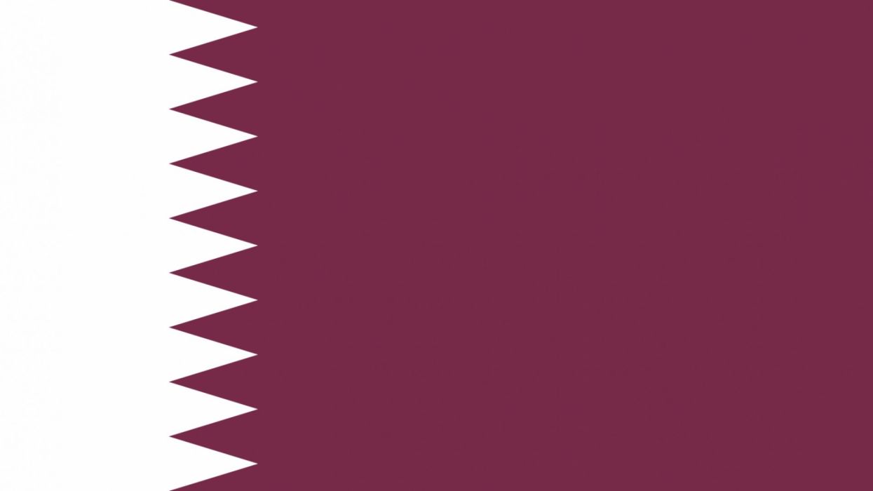 Qatar flag asia wallpaperx1080