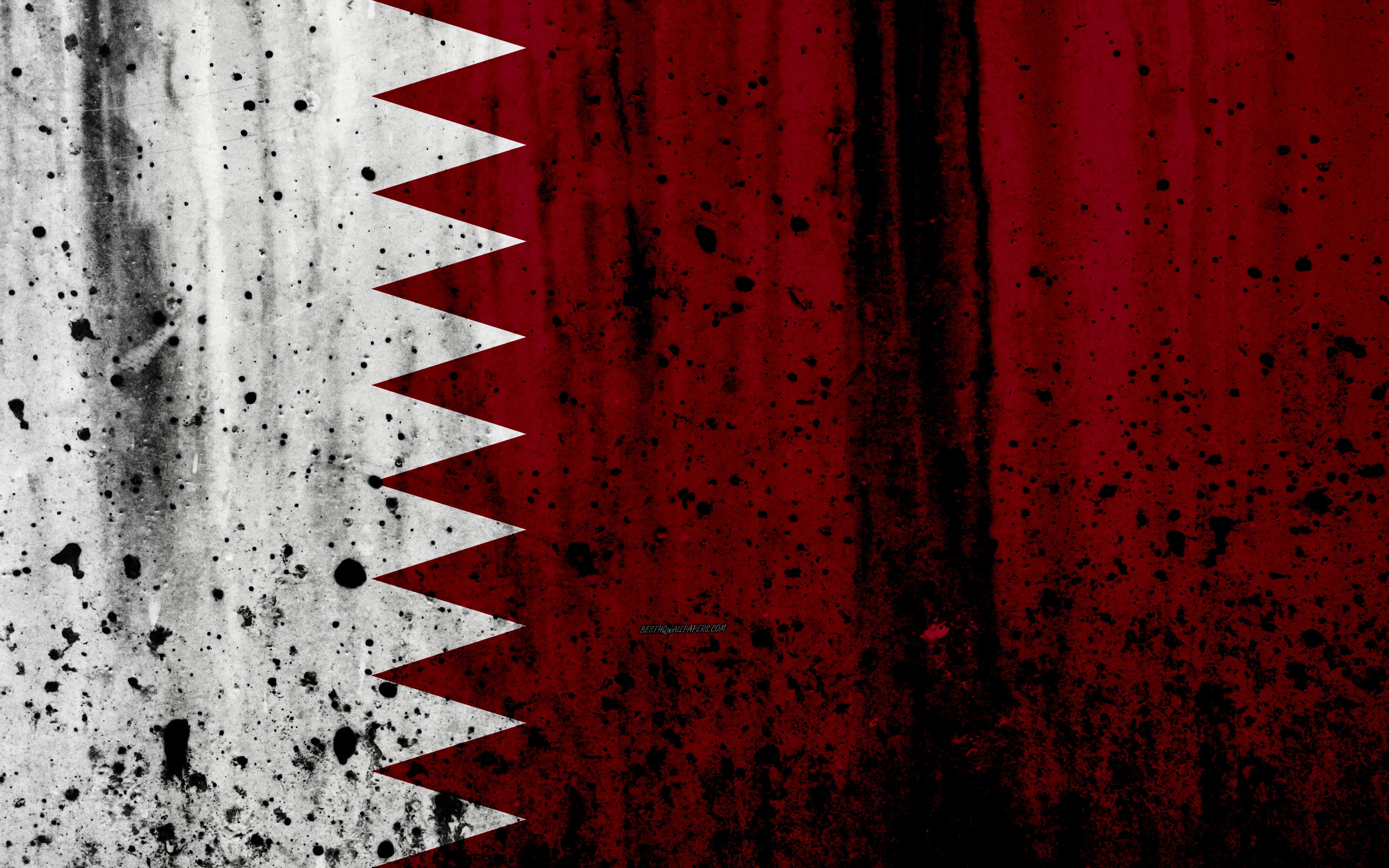 Download wallpaper Qatari flag, 4k, grunge, flag of Qatar, Asia