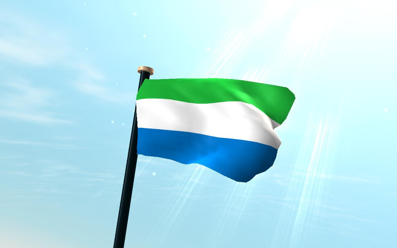 Sierra Leone Flag 3D Free for Android