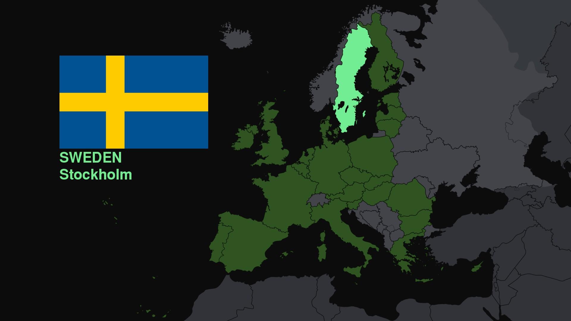 flag sweden europe map wallpaper and background JPG 135 kB