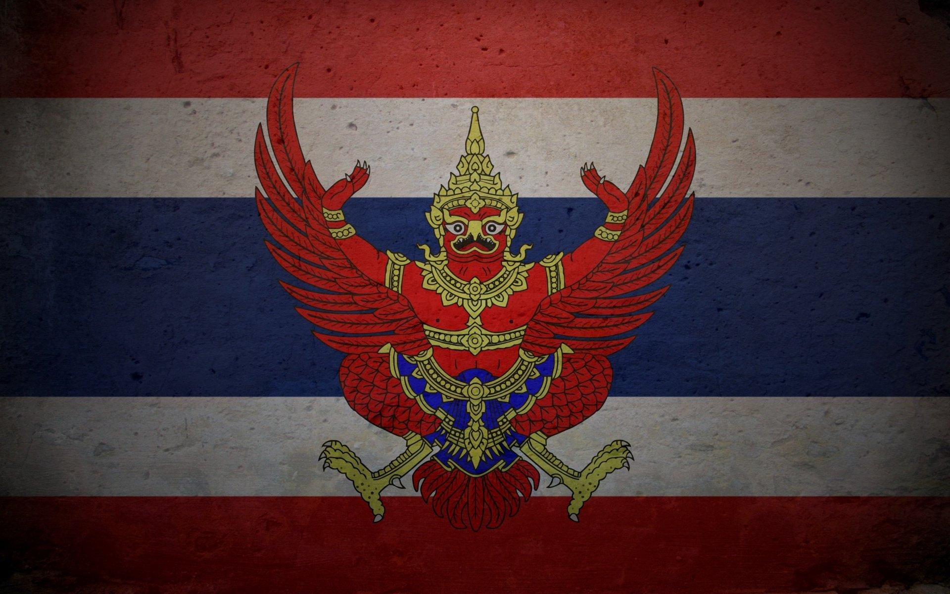 Flag Of Thailand HD Wallpaper