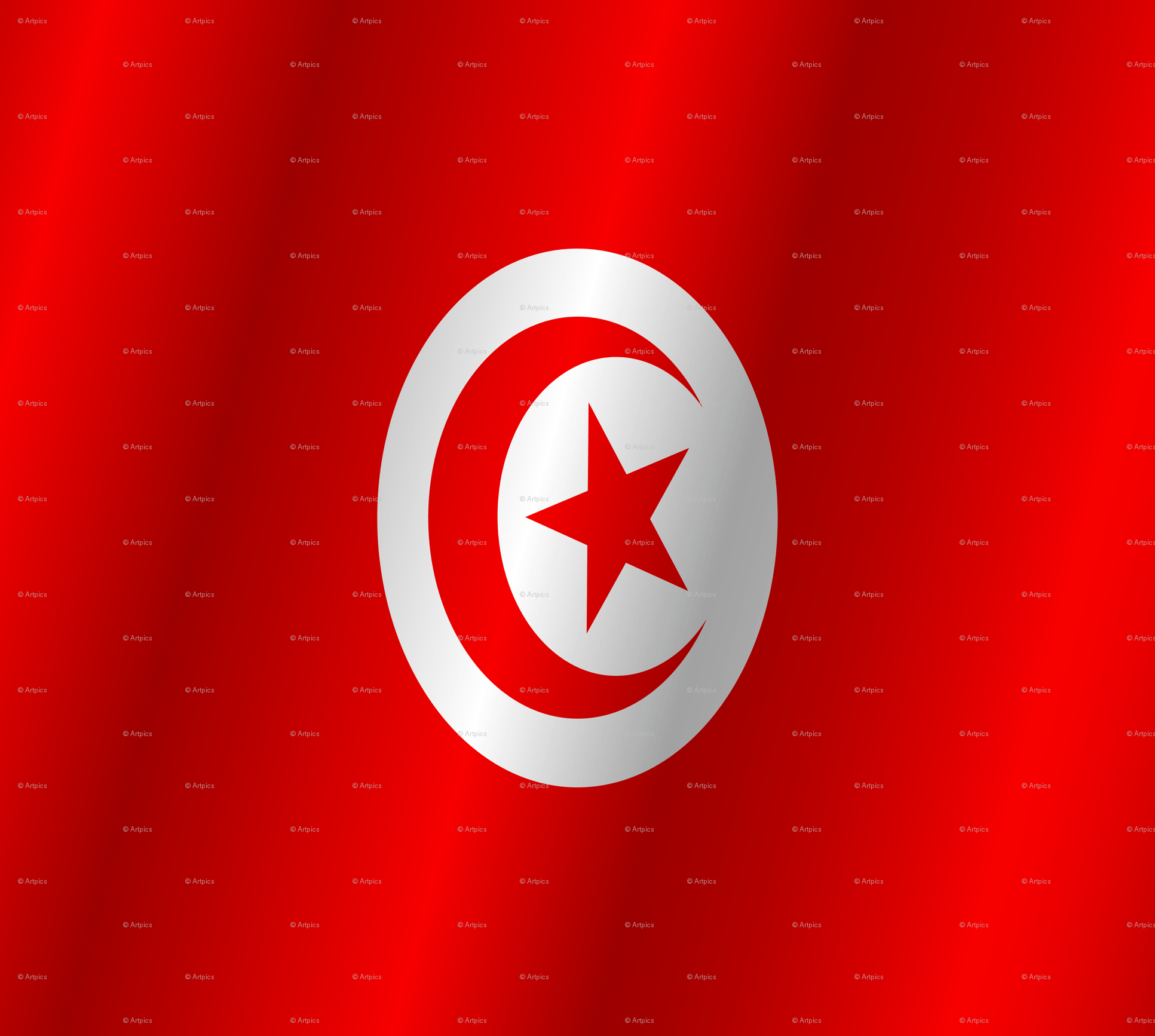Flag of Tunisia wallpaper