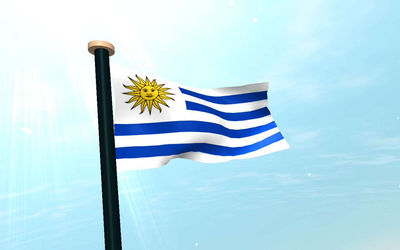Download Uruguay Flag 3D Free Wallpaper APK latest version app