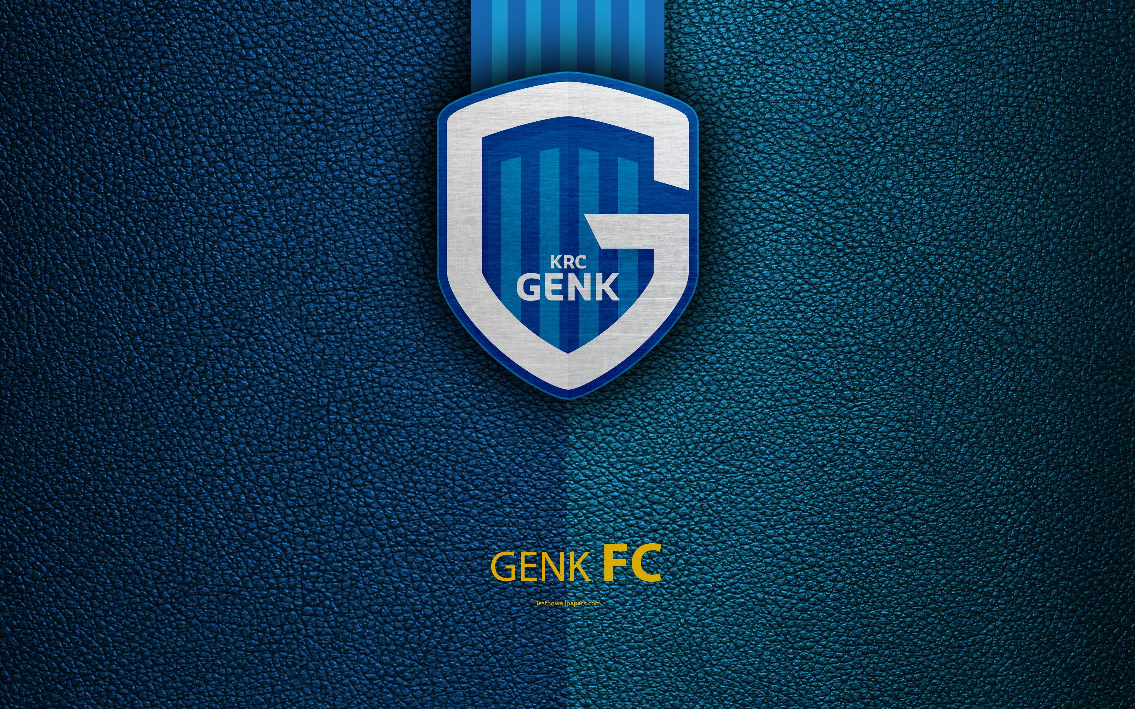 Download wallpaper KRC Genk, 4K, Belgian Football Club, Genk FC