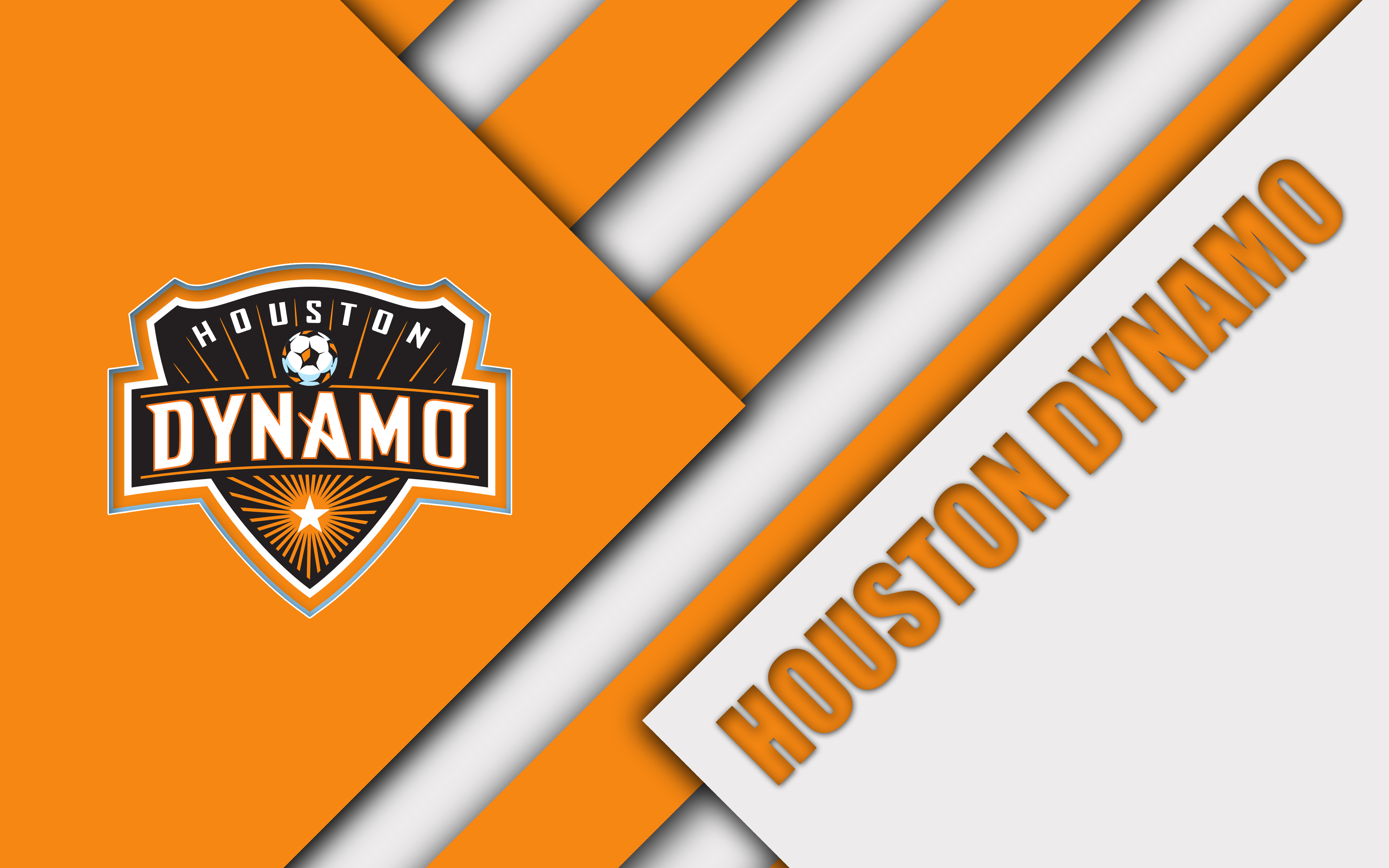 Houston Dynamo, Emblem, Logo, MLS, Soccer wallpaper and background
