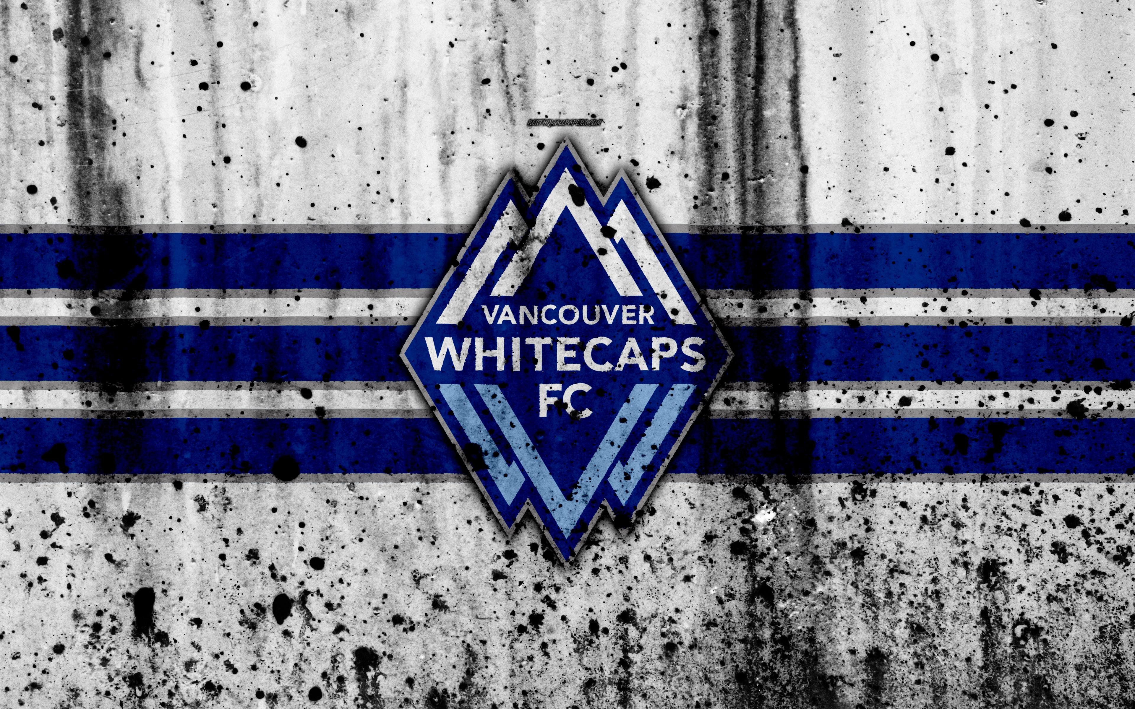 Download wallpaper 4k, FC Vancouver Whitecaps, grunge, MLS, soccer