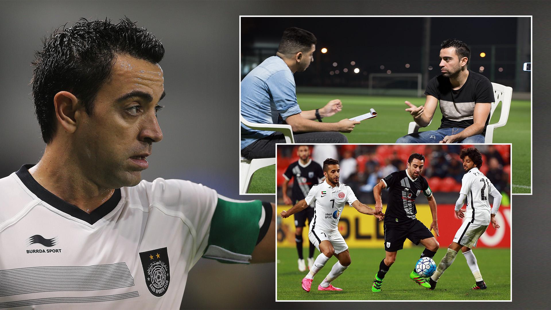 Footballing legend Xavi: Arab footballers are great and promising