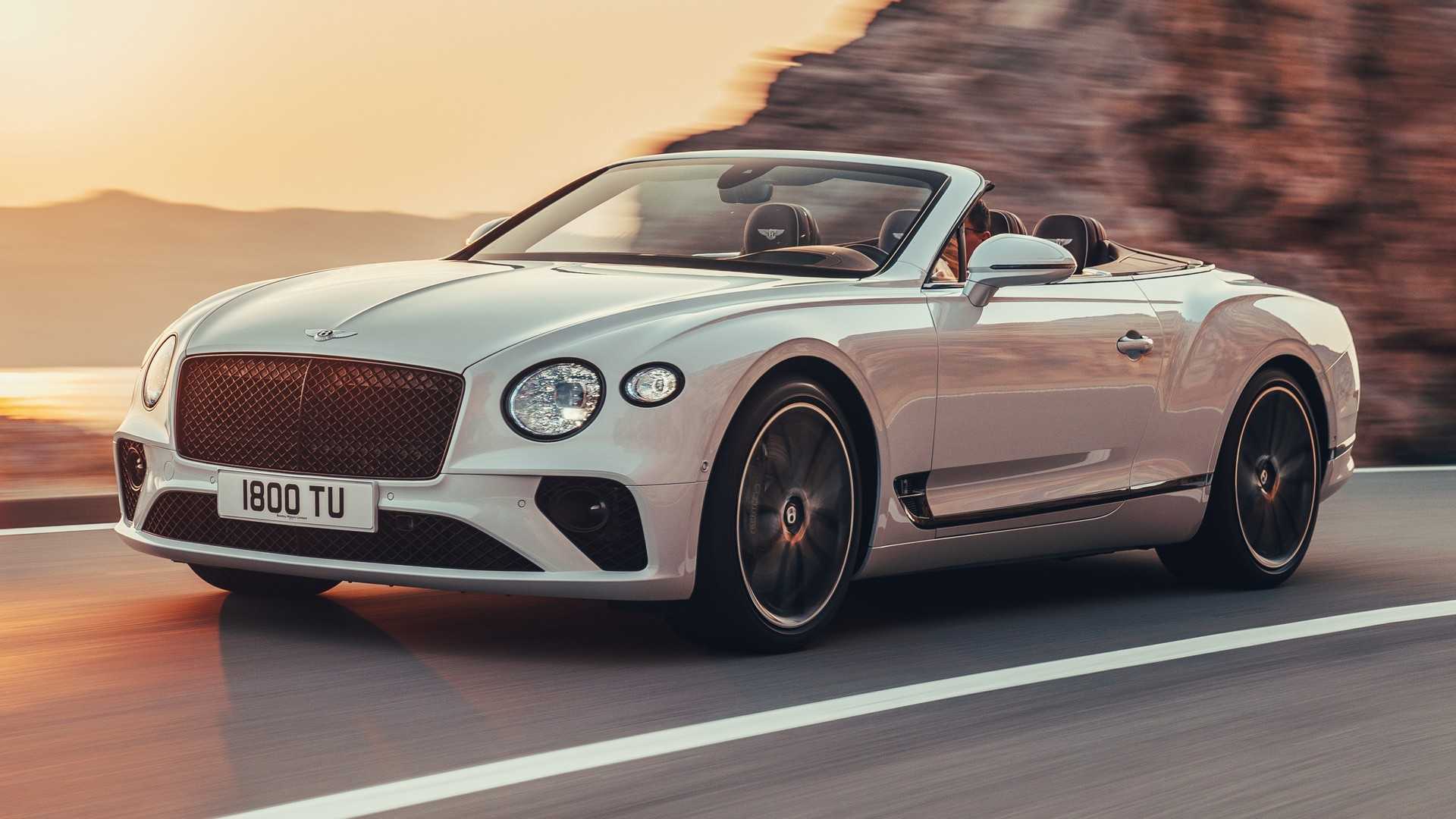 Bentley Continental GT Convertible Debuts With 207 MPH Top End