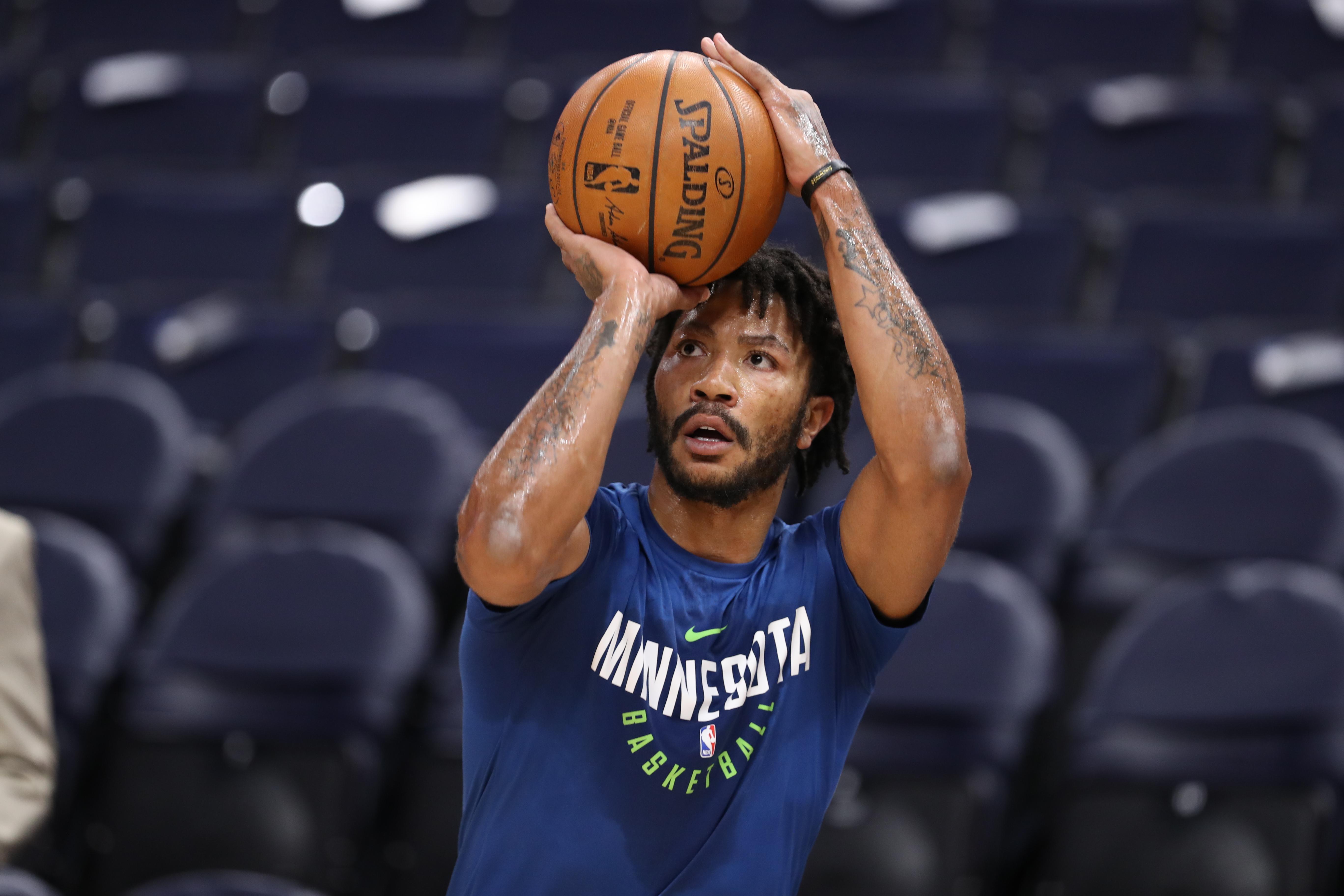 Derrick Rose blocks out doubters as he starts new journey