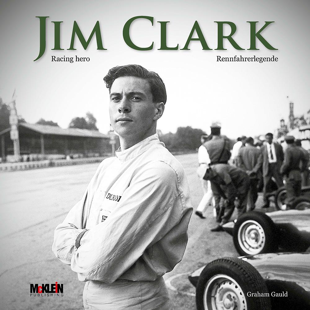 Jim Clark hero. Books. McKlein Store. RallyWebShop