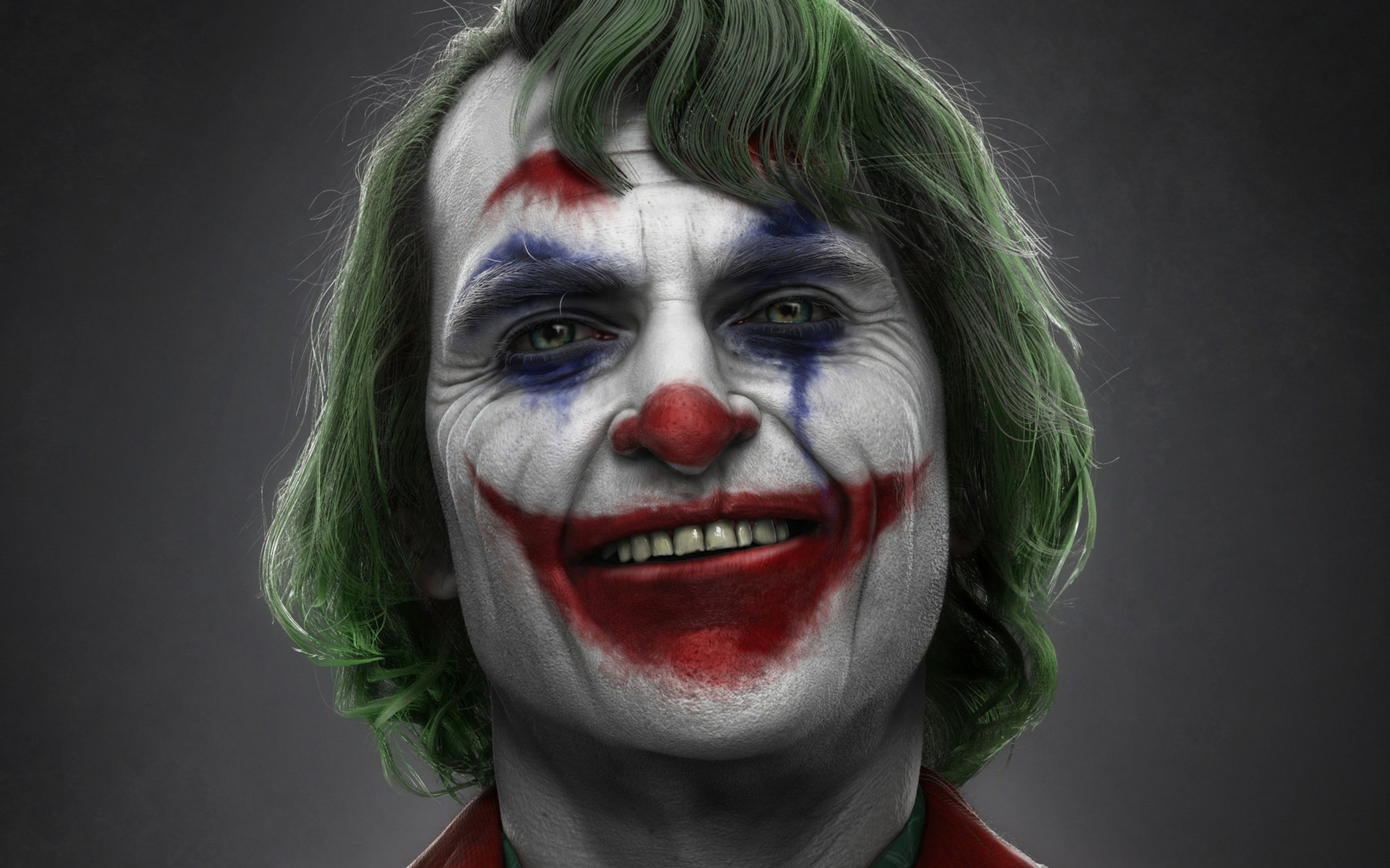 Joker Joaquin Phoenix Art 2560x1600 Resolution HD 4k