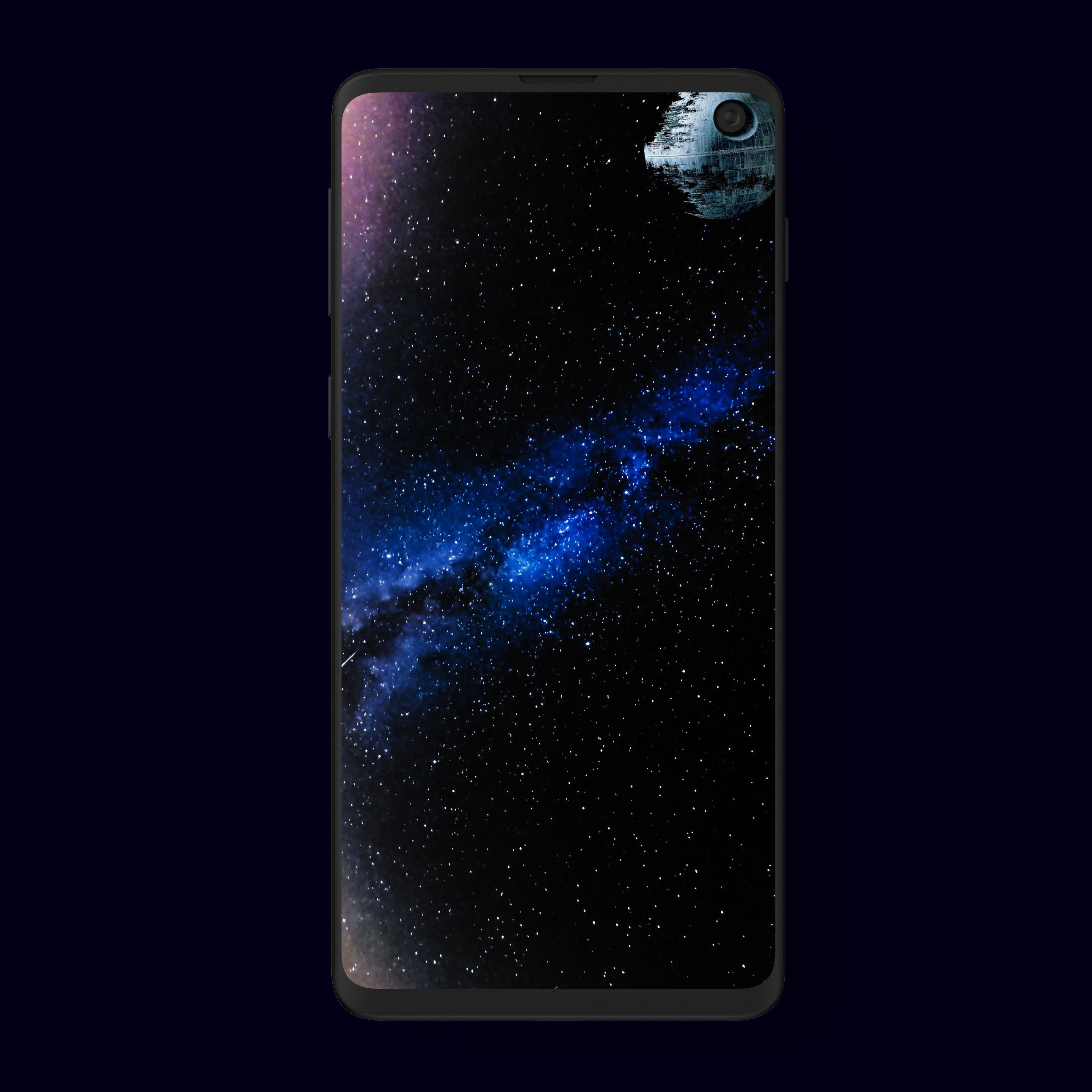 Samsung Galaxy S10 S10e Death Star Wallpaper