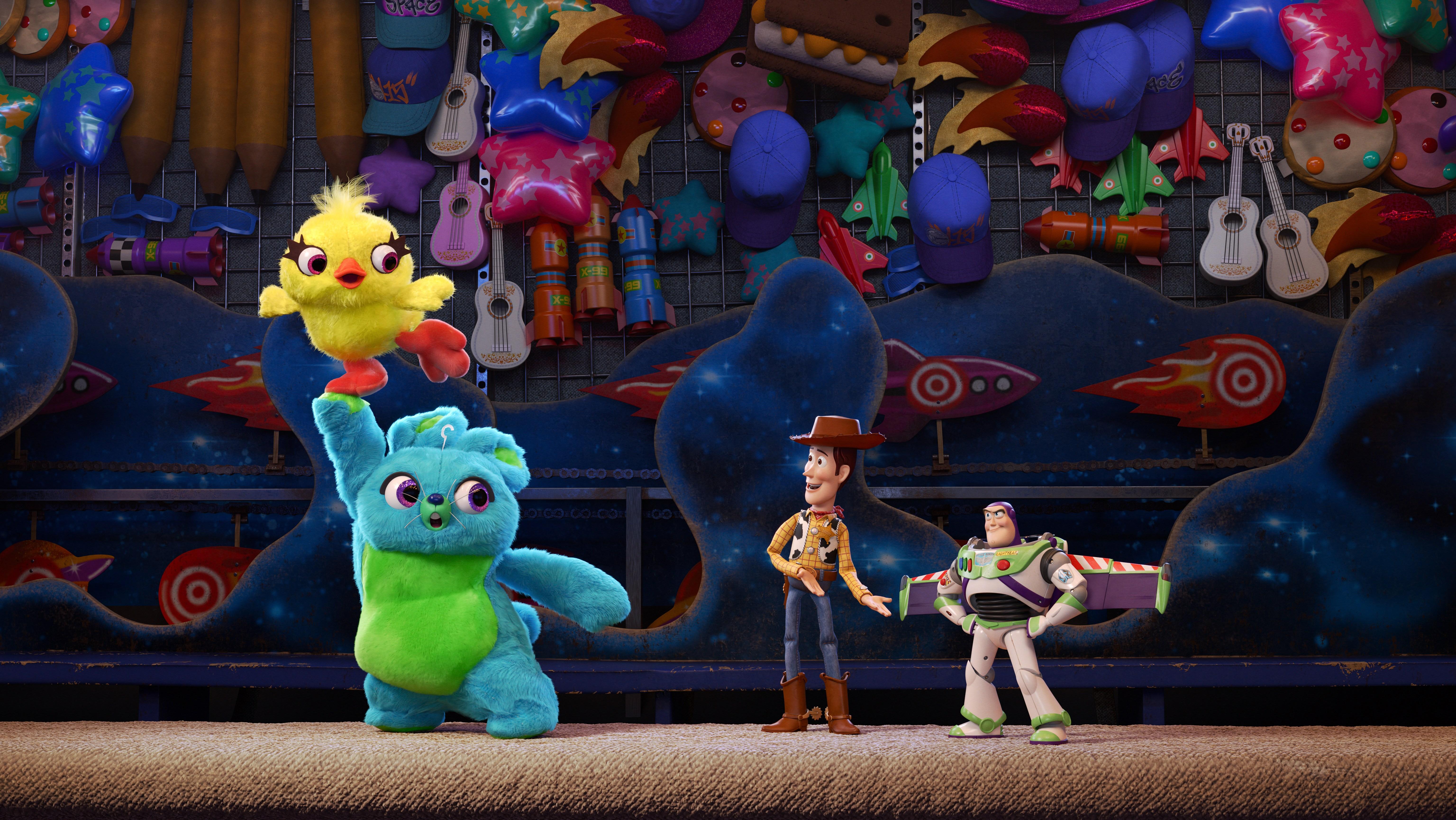 Wallpaper Toy Story Woody, Buzz Lightyear, Animation, 5K